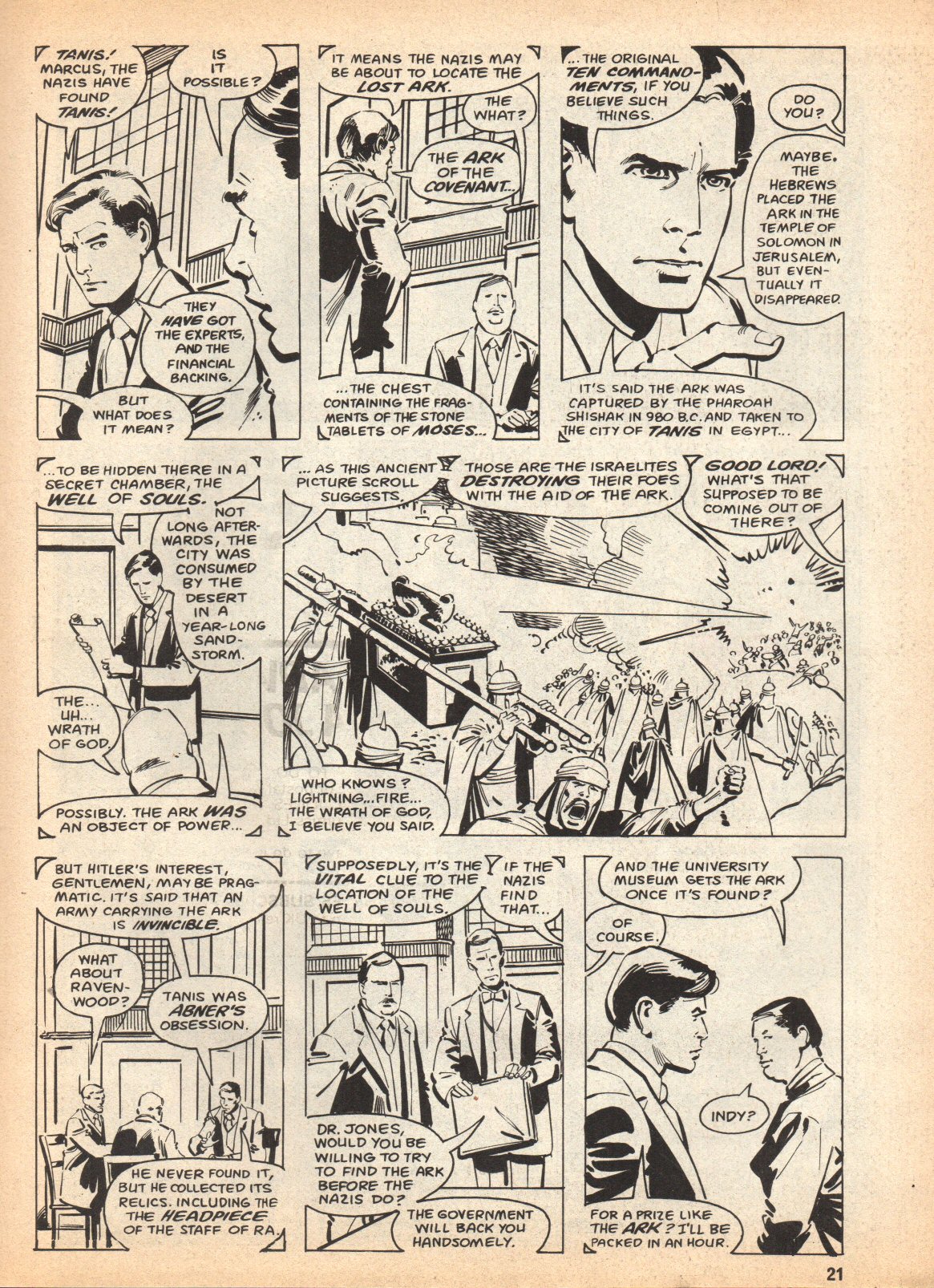 Read online Indiana Jones comic -  Issue #7 - 21
