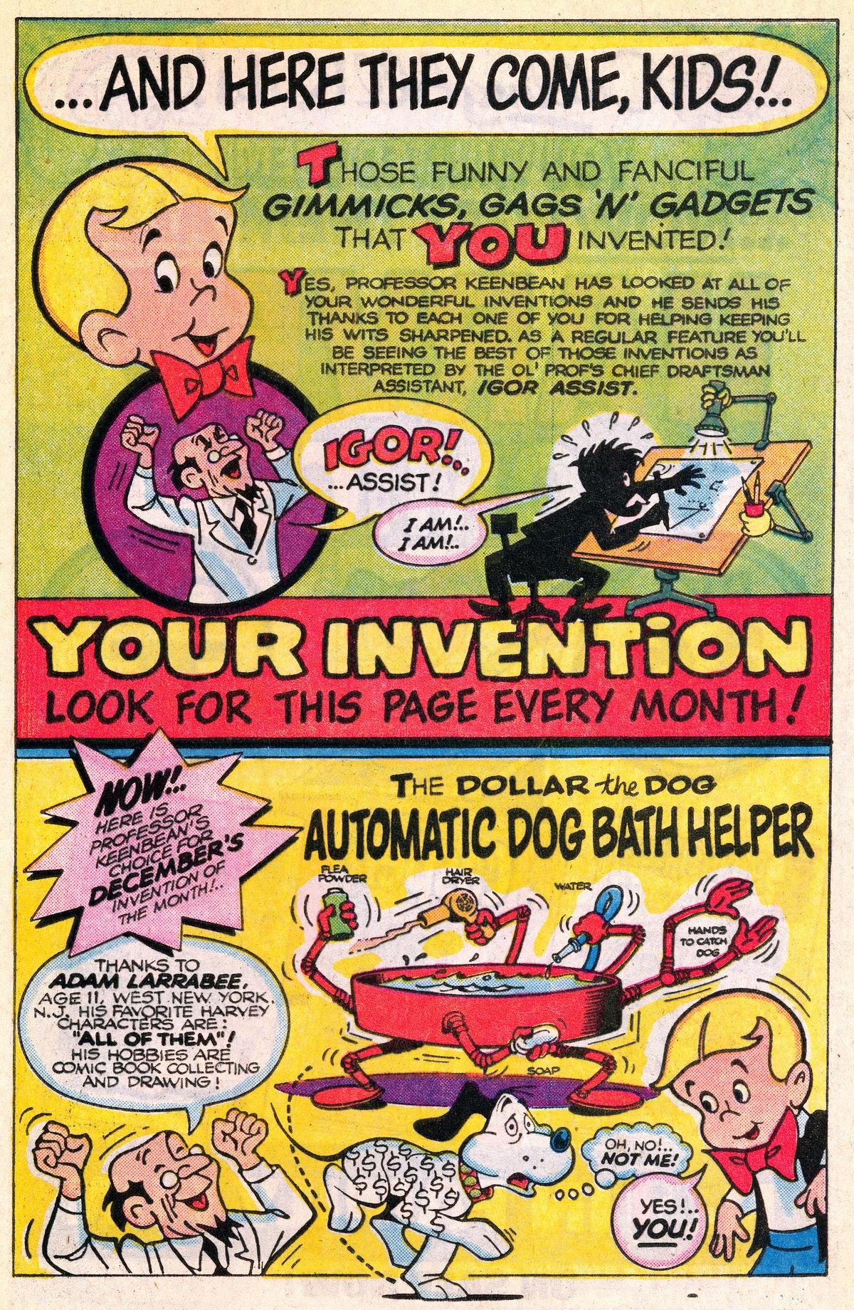 Read online Harvey Hits Comics comic -  Issue #3 - 32