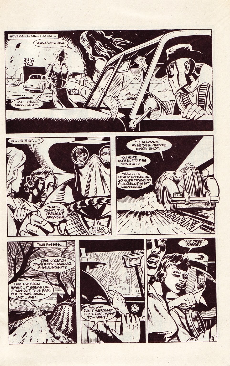 Read online Twilight Avenger comic -  Issue #6 - 11