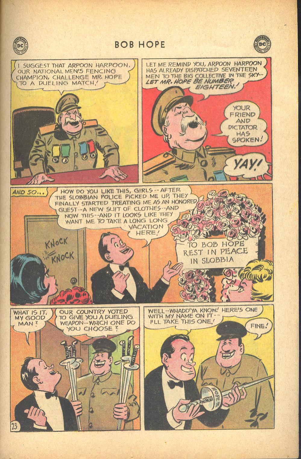 Read online The Adventures of Bob Hope comic -  Issue #84 - 29