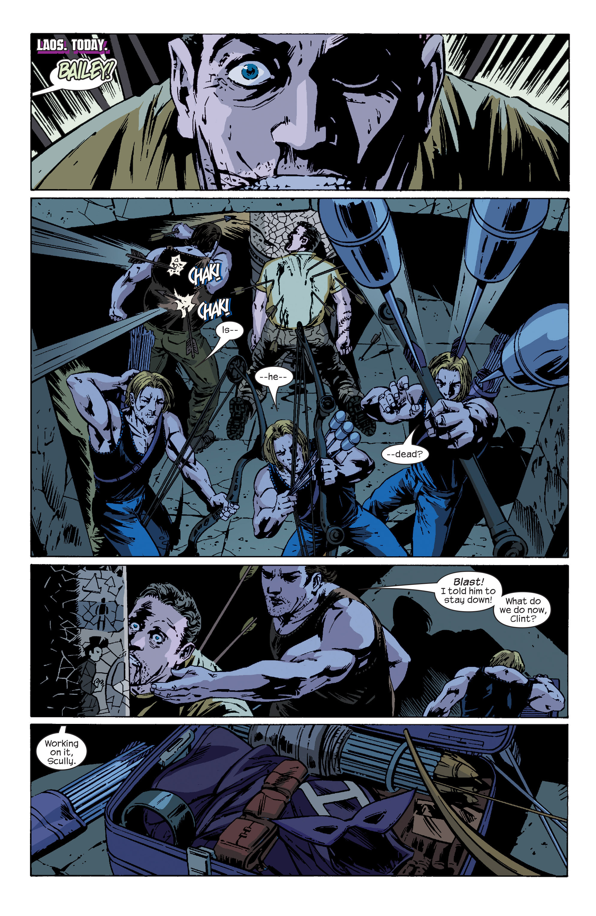 Read online Hawkeye (2003) comic -  Issue #6 - 6