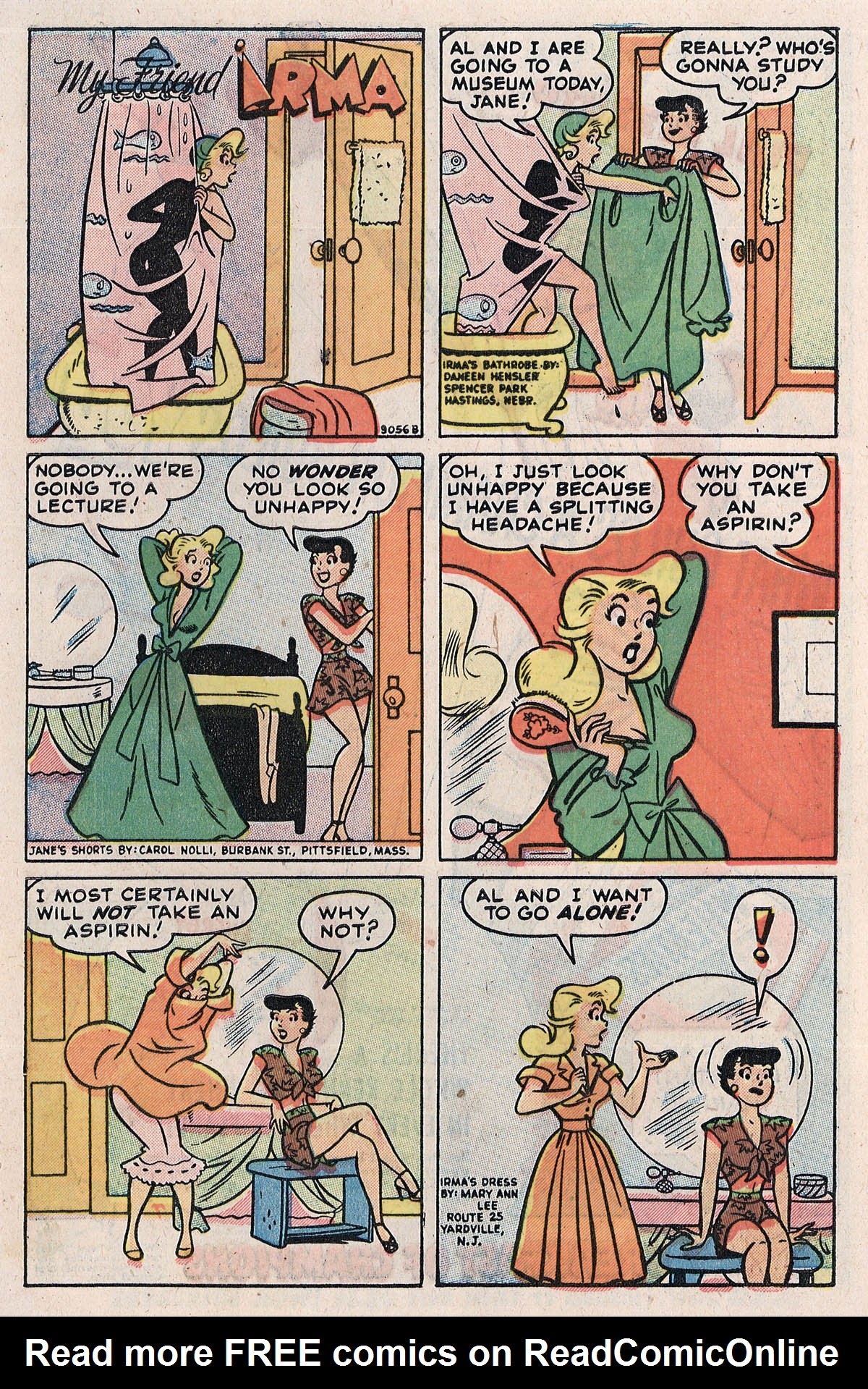 Read online My Friend Irma comic -  Issue #12 - 10