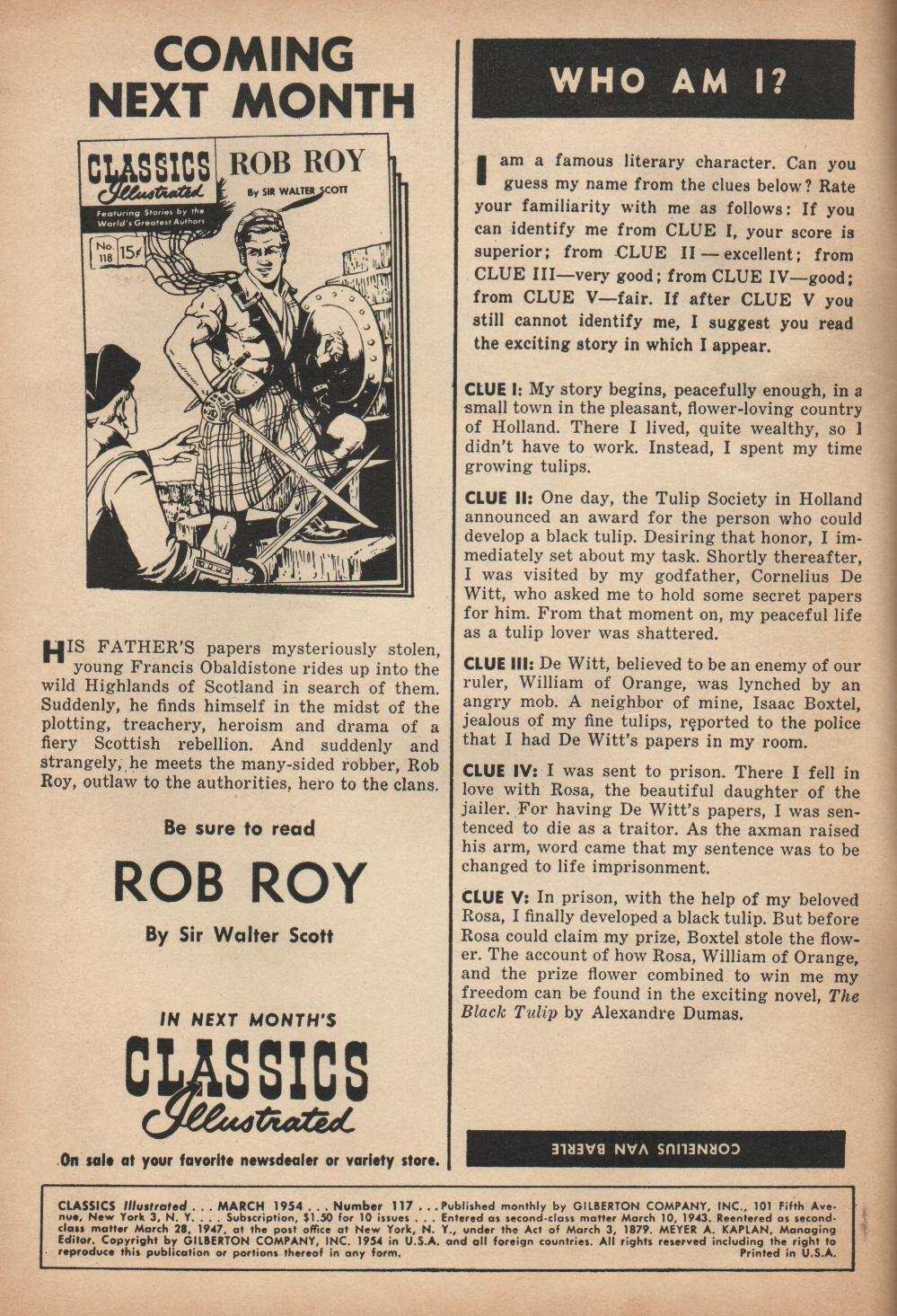 Read online Classics Illustrated comic -  Issue #117 - 2