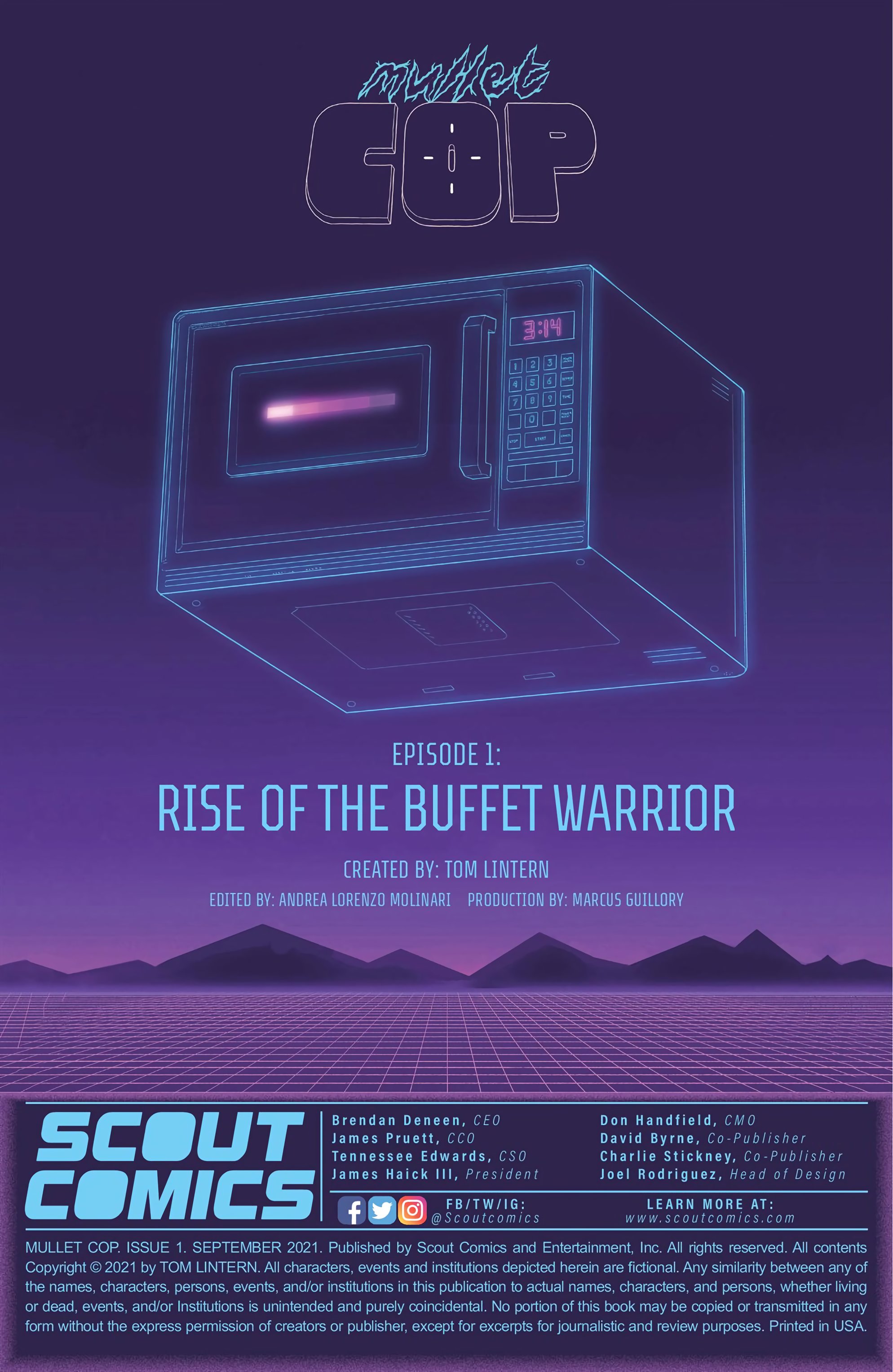 Read online Mullet Cop comic -  Issue #1 - 2