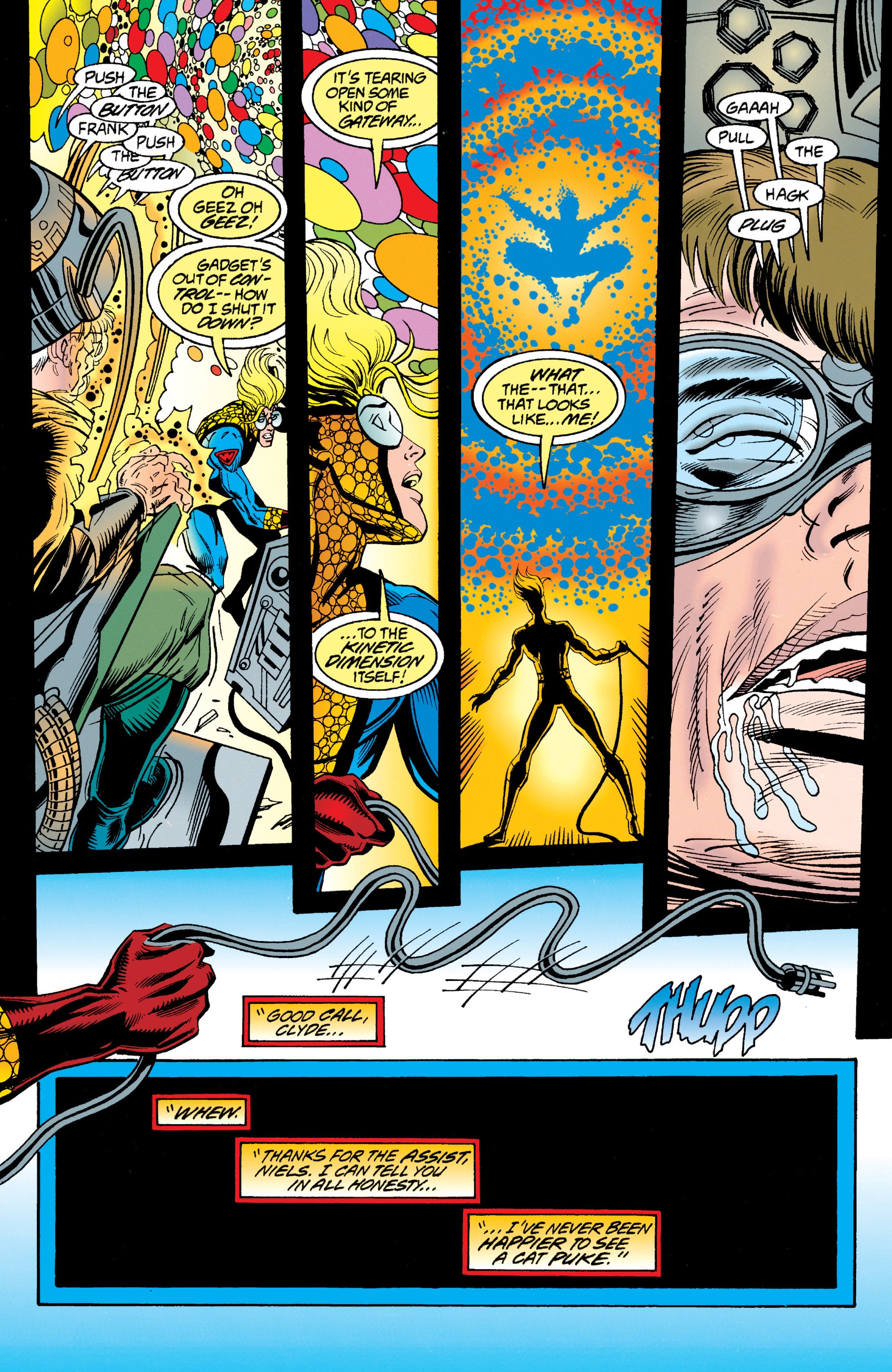 Read online The New Warriors comic -  Issue #66 - 21