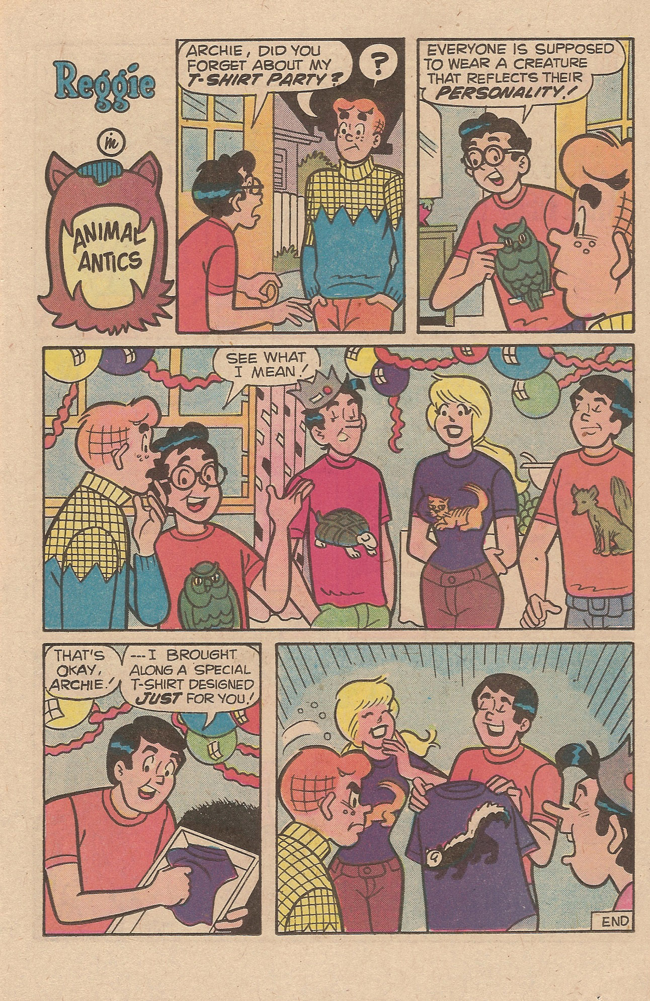 Read online Reggie's Wise Guy Jokes comic -  Issue #50 - 15
