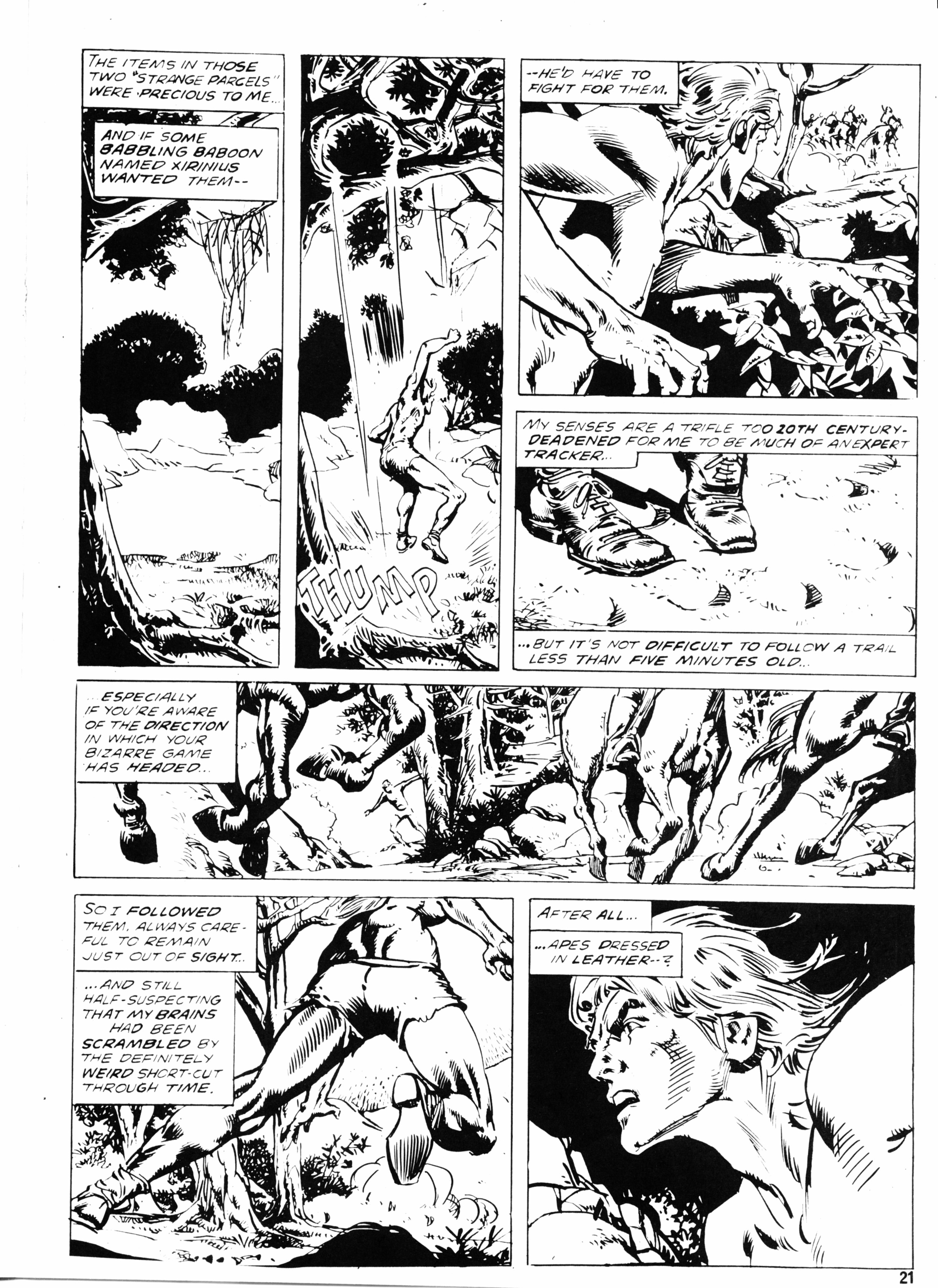 Read online Planet of the Apes (1974) comic -  Issue #31 - 21