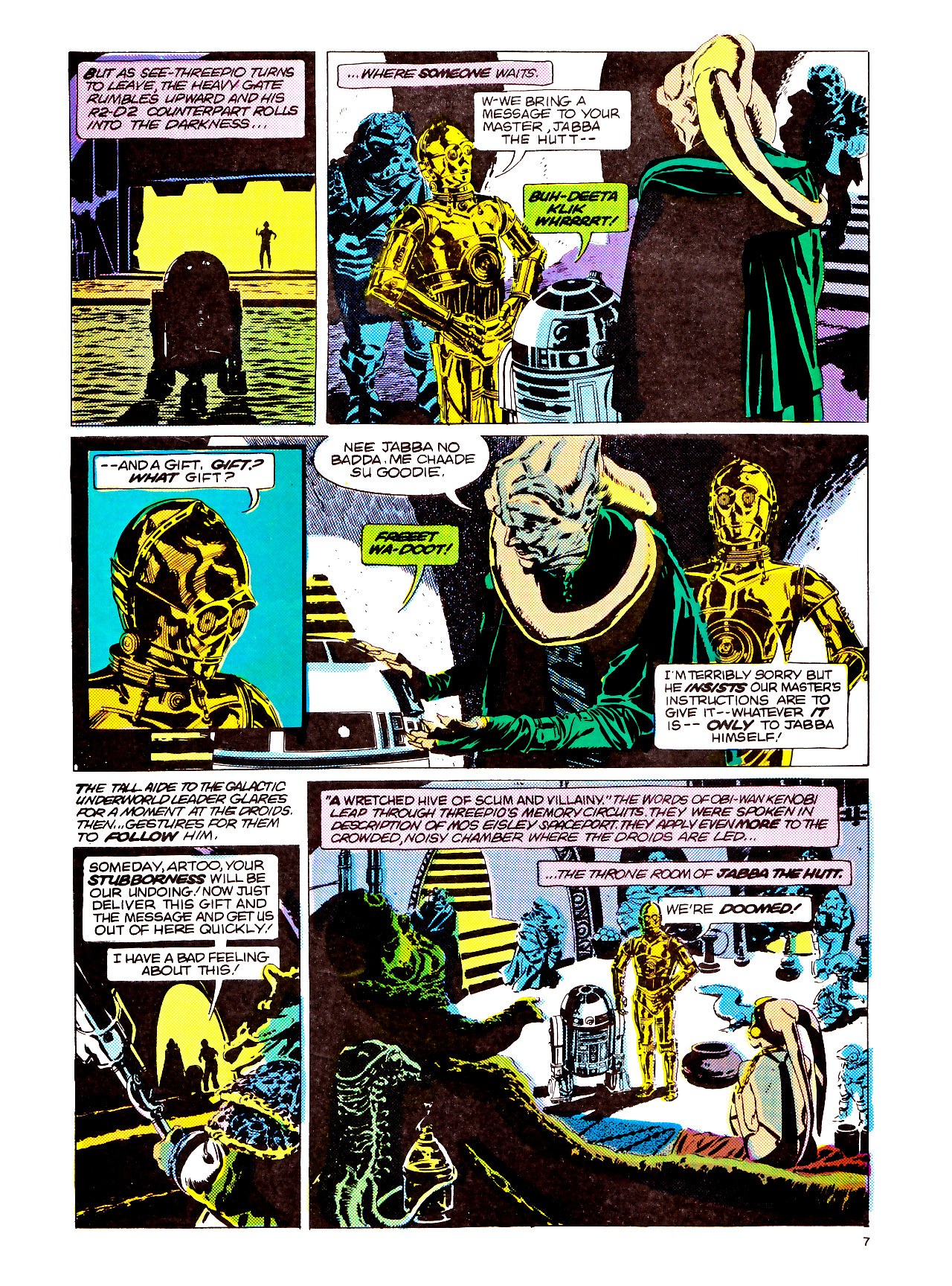 Read online Return of the Jedi comic -  Issue #148 - 7