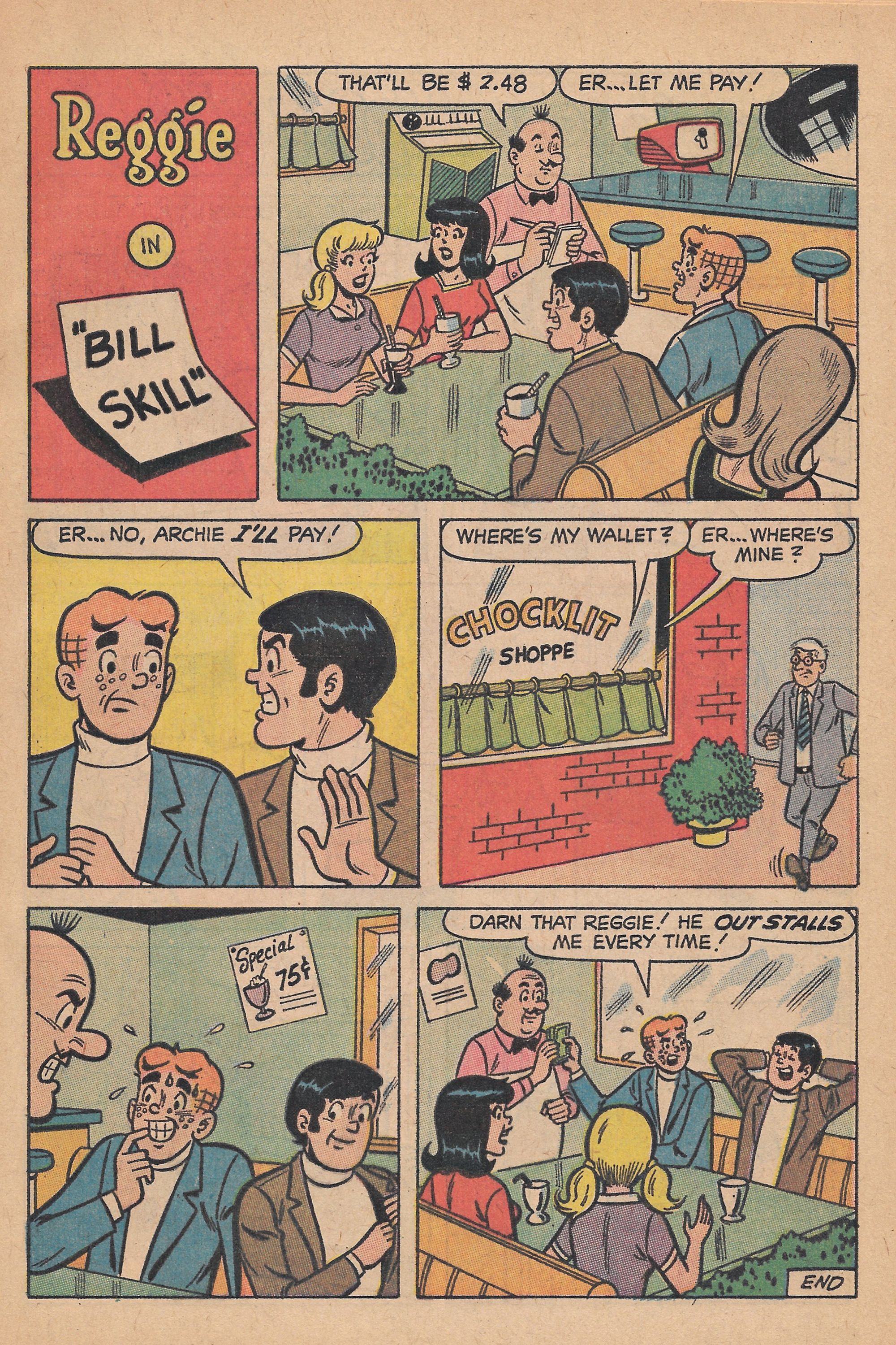 Read online Reggie's Wise Guy Jokes comic -  Issue #6 - 57