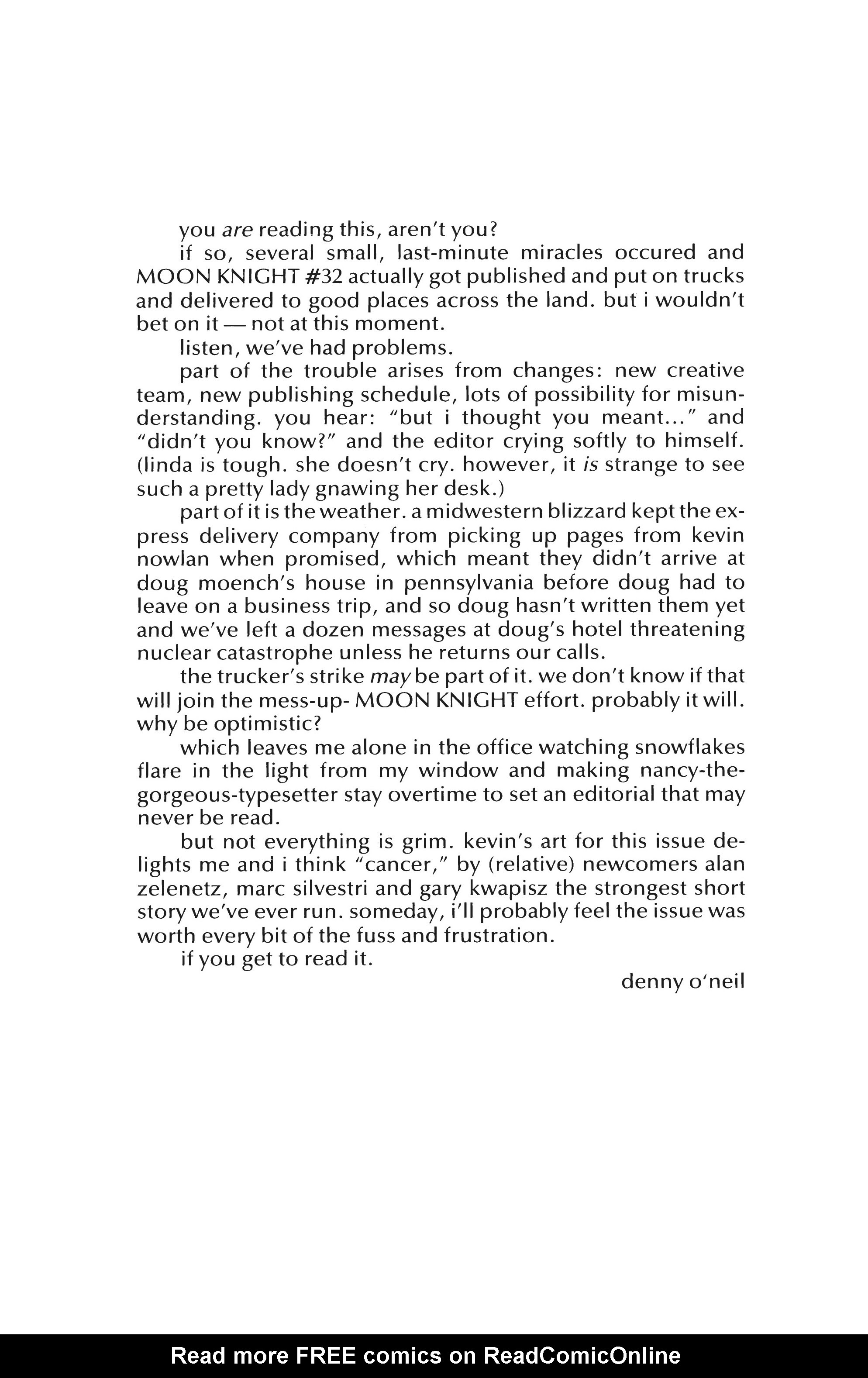 Read online Moon Knight Omnibus comic -  Issue # TPB 2 (Part 5) - 29