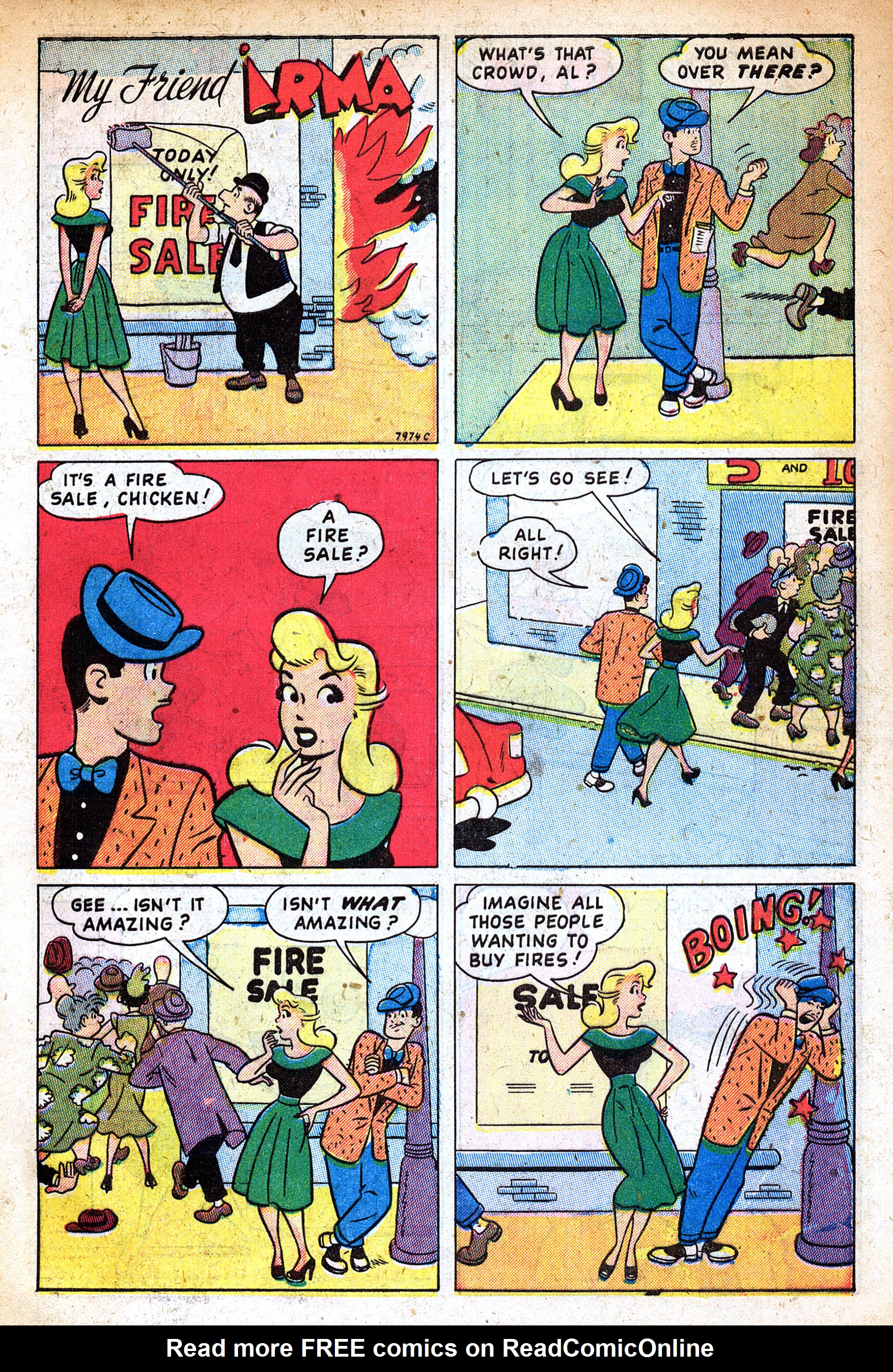 Read online My Friend Irma comic -  Issue #8 - 11