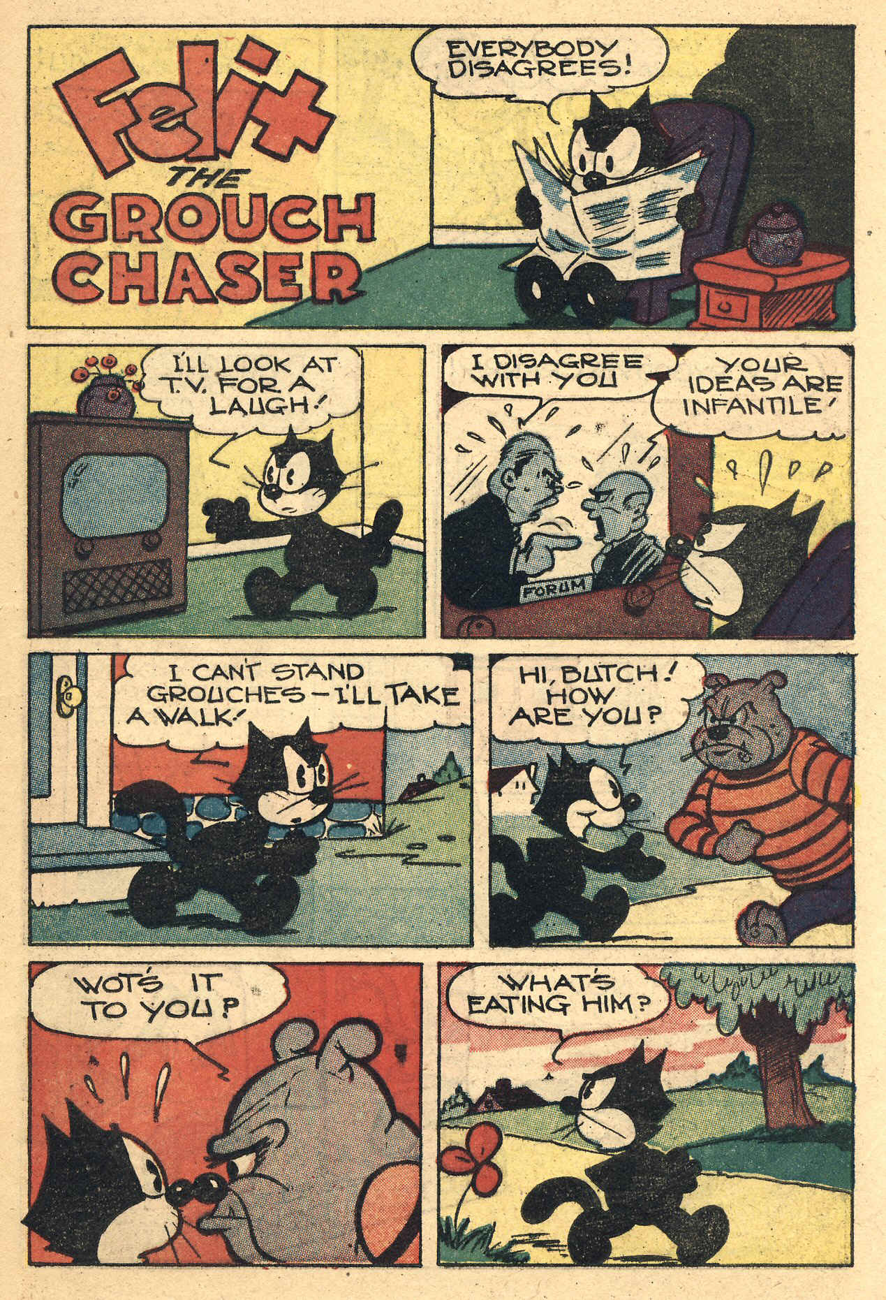 Read online Felix the Cat (1951) comic -  Issue #24 - 15