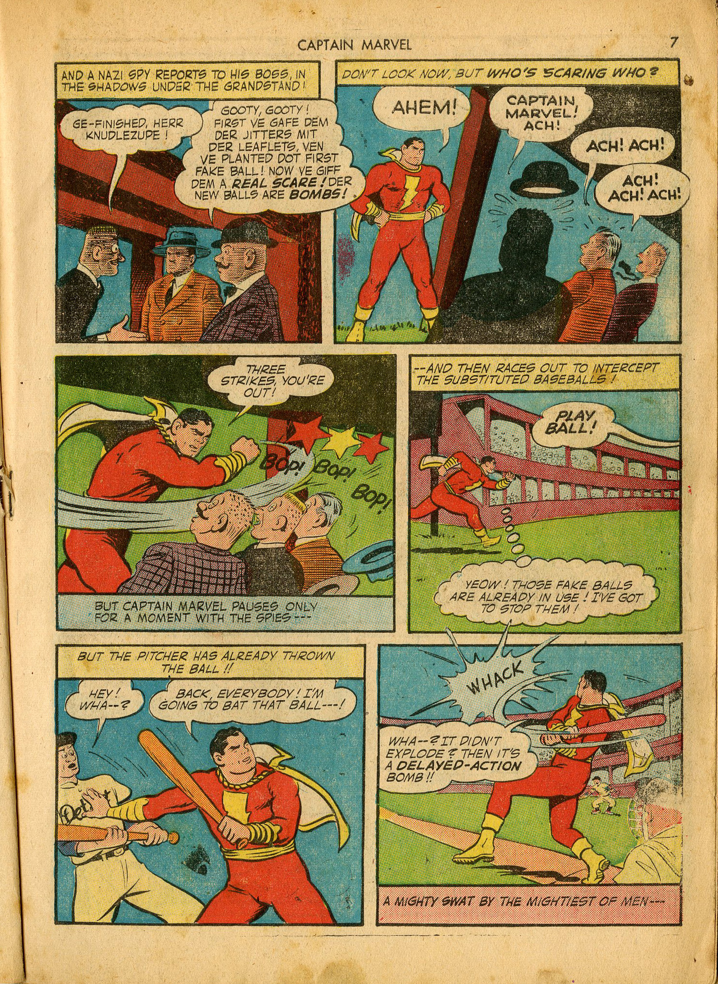 Read online Captain Marvel Adventures comic -  Issue #25 - 7