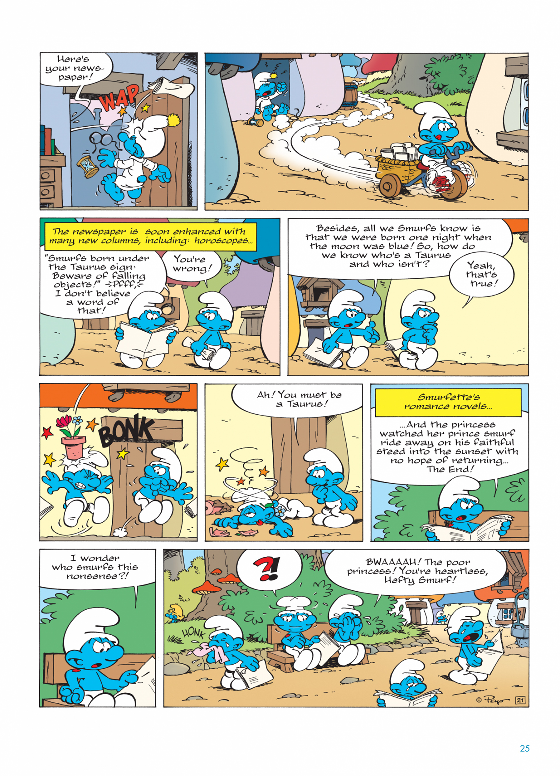 Read online The Smurfs comic -  Issue #24 - 25