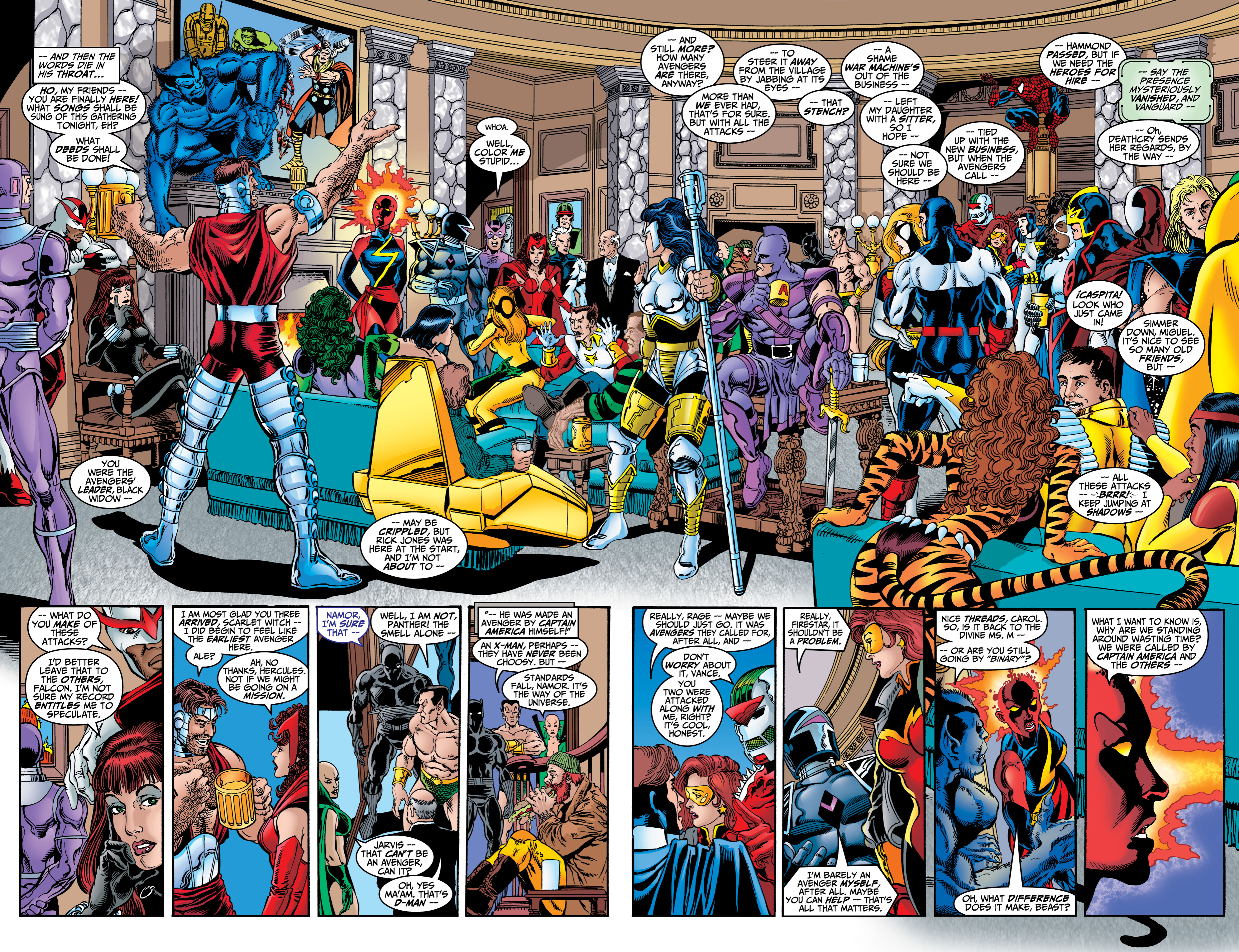Read online Avengers By Kurt Busiek & George Perez Omnibus comic -  Issue # TPB (Part 1) - 24