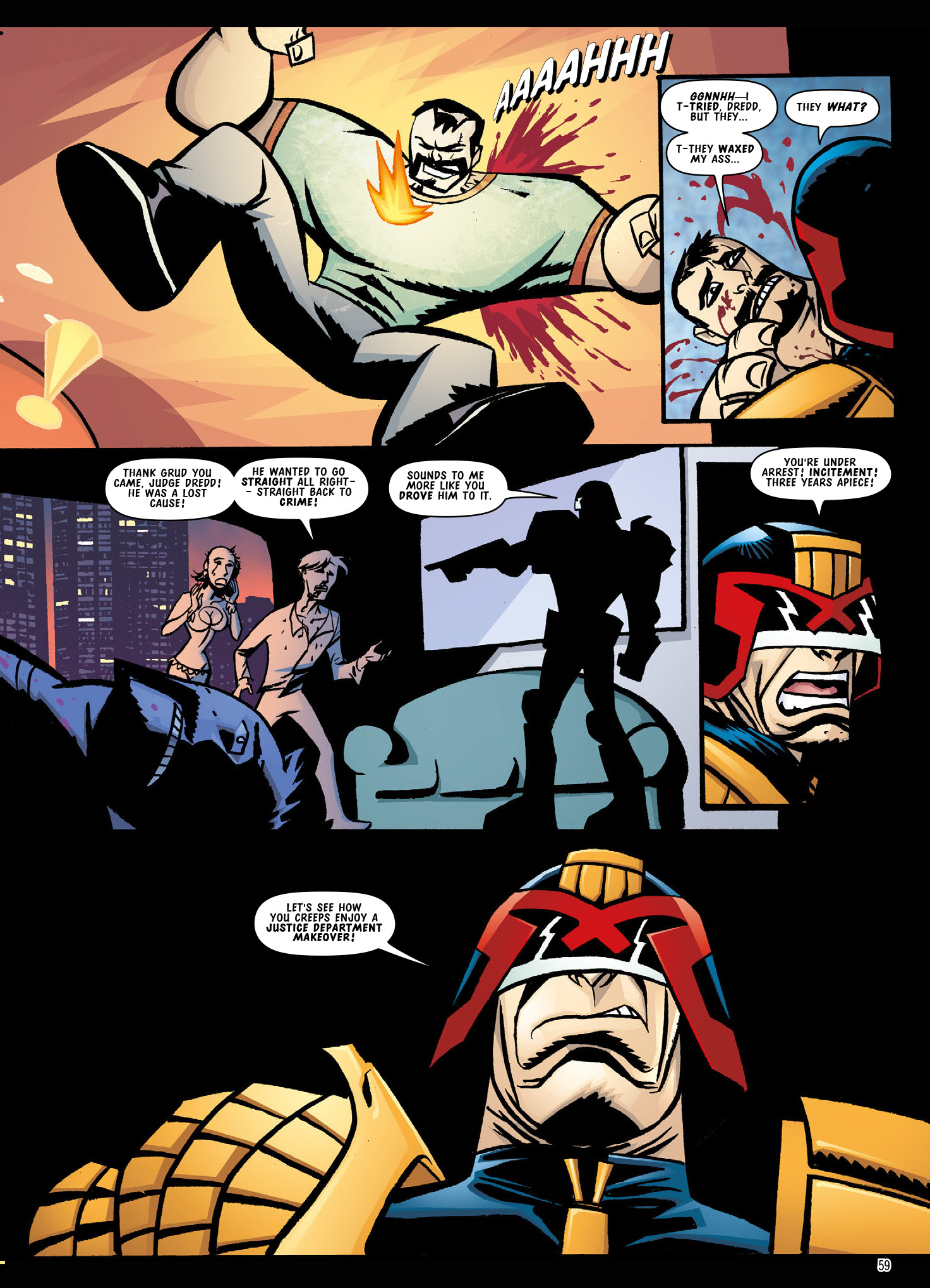 Read online Judge Dredd: The Complete Case Files comic -  Issue # TPB 42 (Part 1) - 61