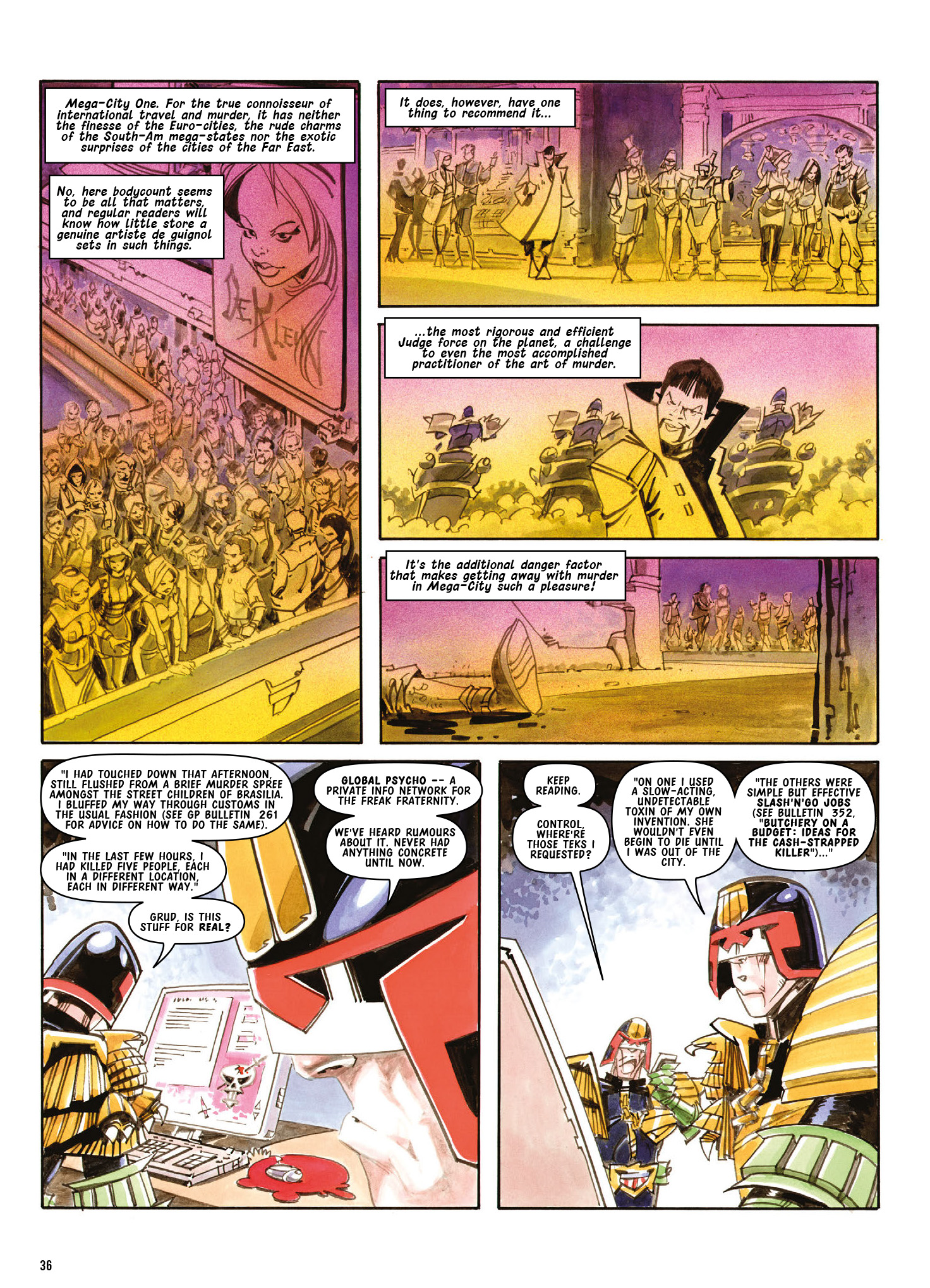 Read online Judge Dredd: The Complete Case Files comic -  Issue # TPB 42 (Part 1) - 38