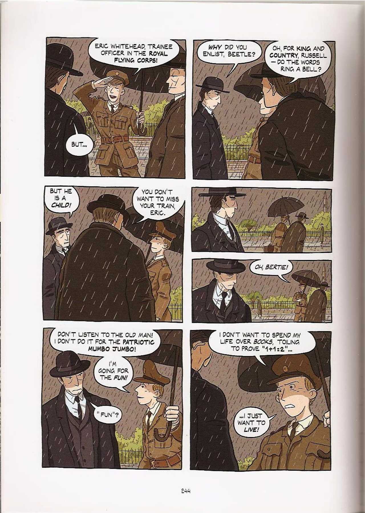 Read online Logicomix comic -  Issue # TPB - 232