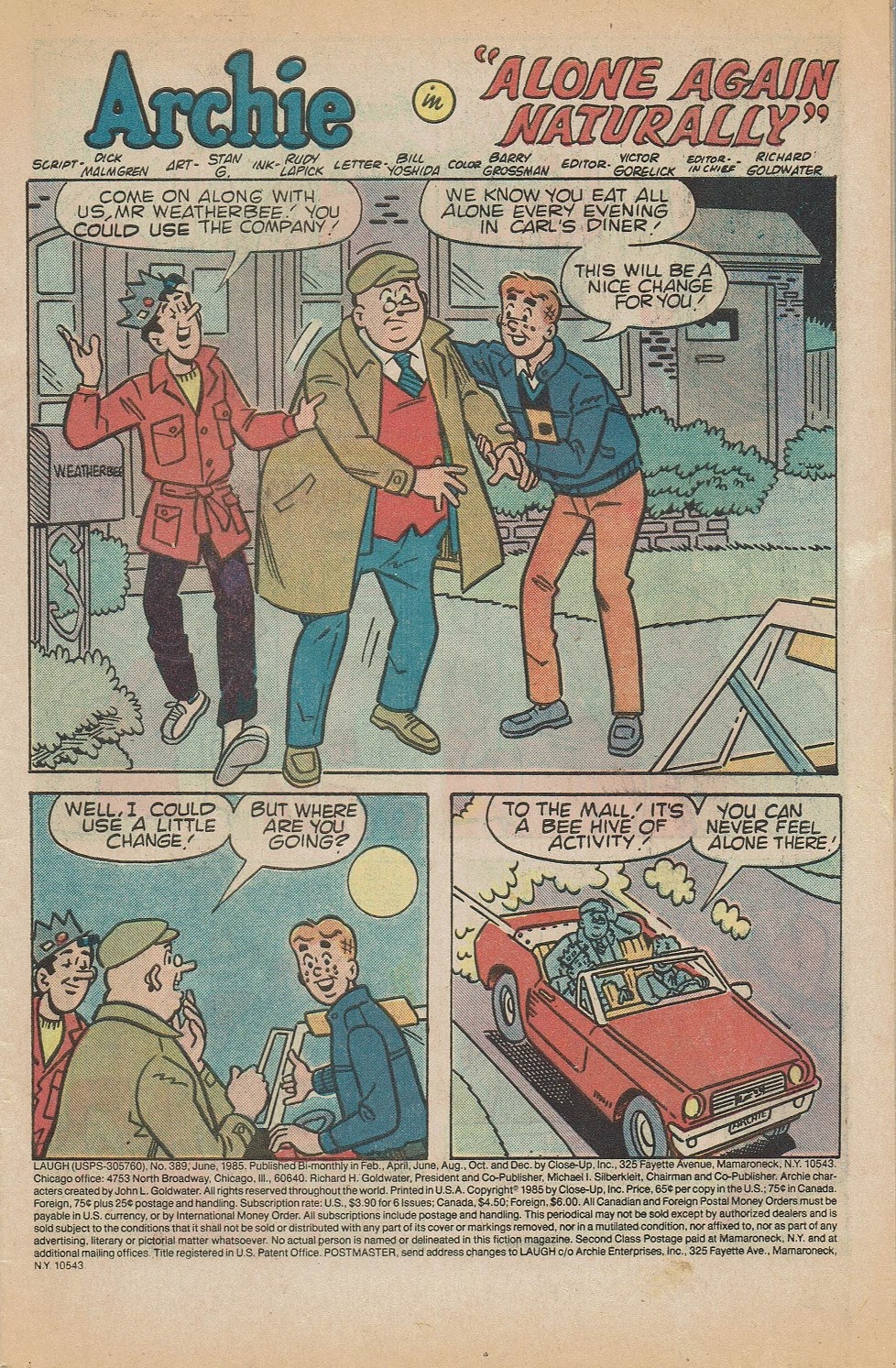 Read online Laugh (Comics) comic -  Issue #389 - 3