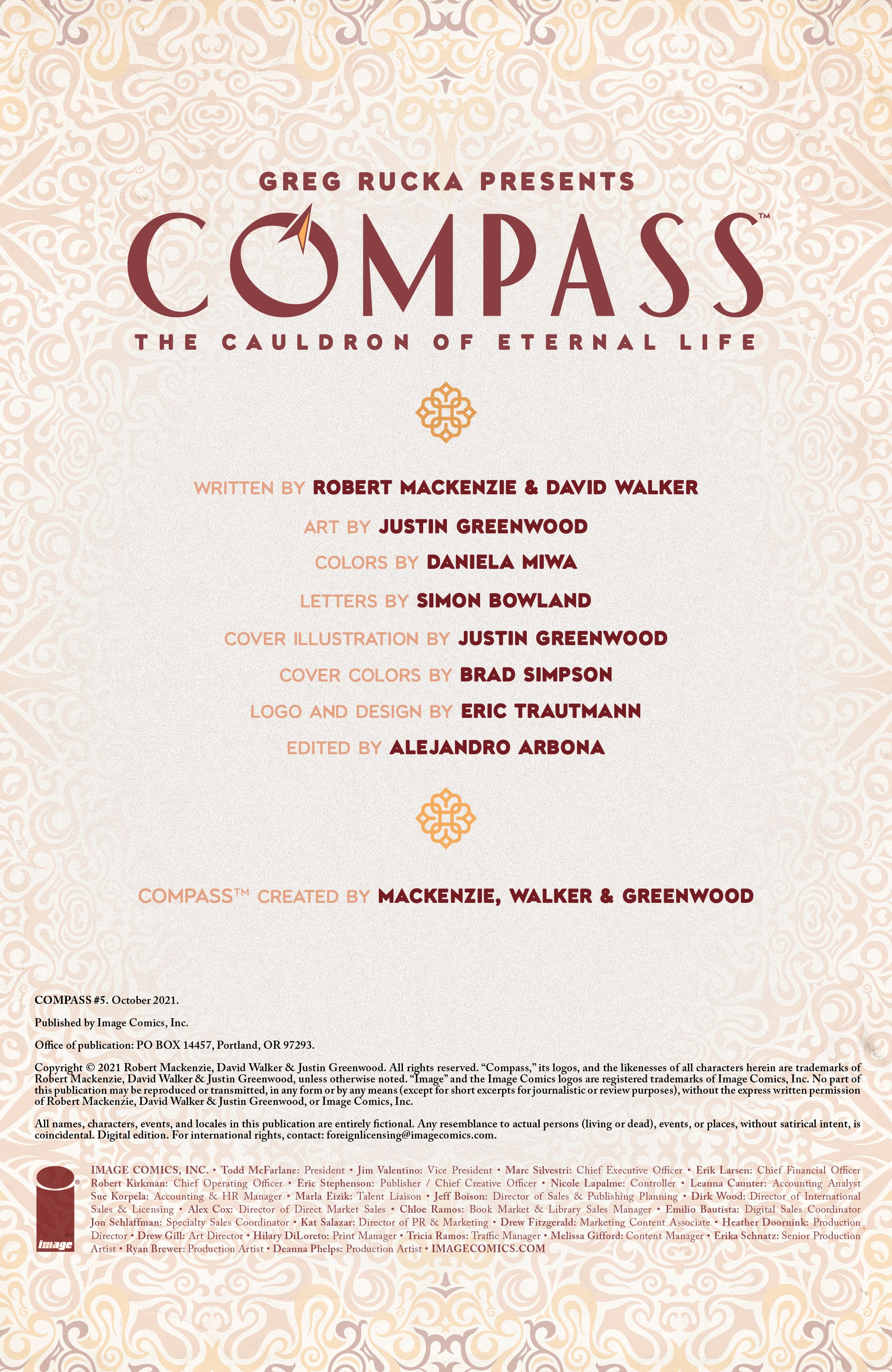 Read online Compass (2021) comic -  Issue #5 - 2