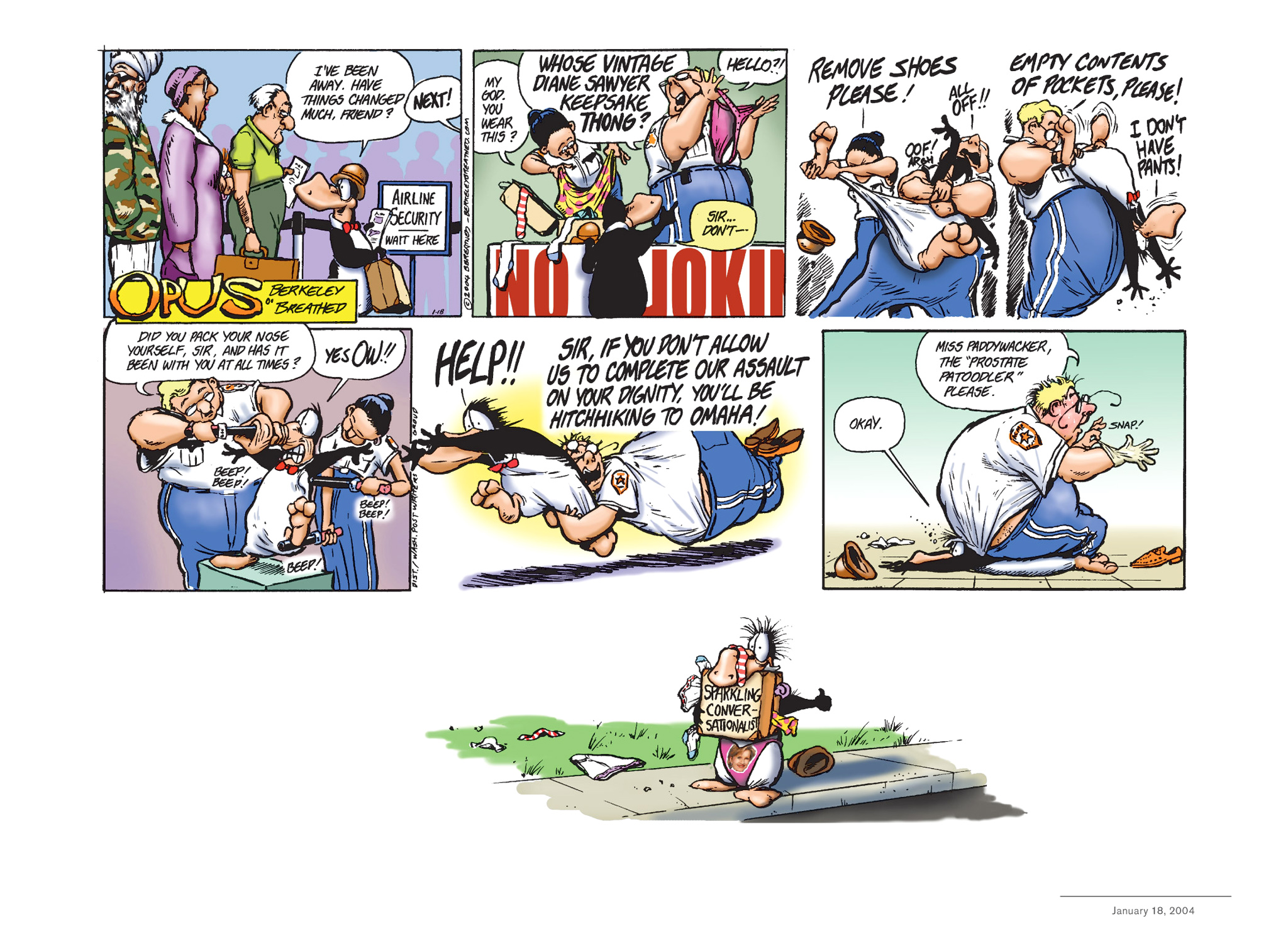 Read online Opus Complete Sunday Strips From 2003-2008 comic -  Issue # TPB (Part 1) - 15