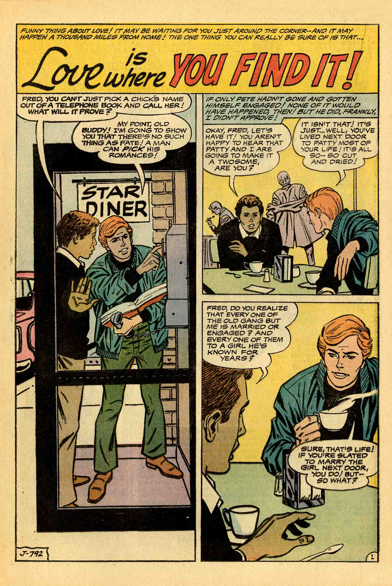 Read online Heart Throbs comic -  Issue #128 - 20