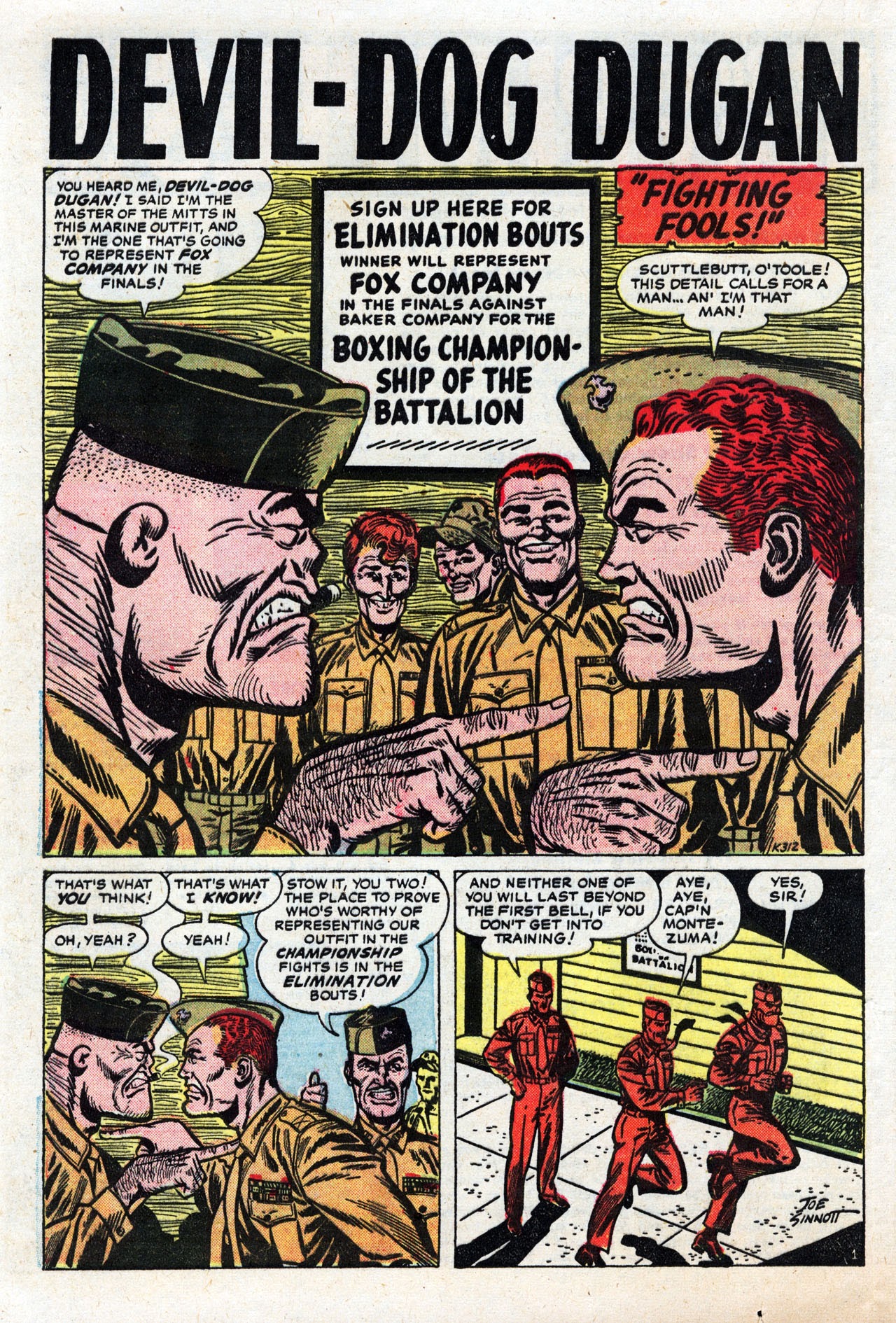 Read online Devil Dog Dugan comic -  Issue #3 - 16