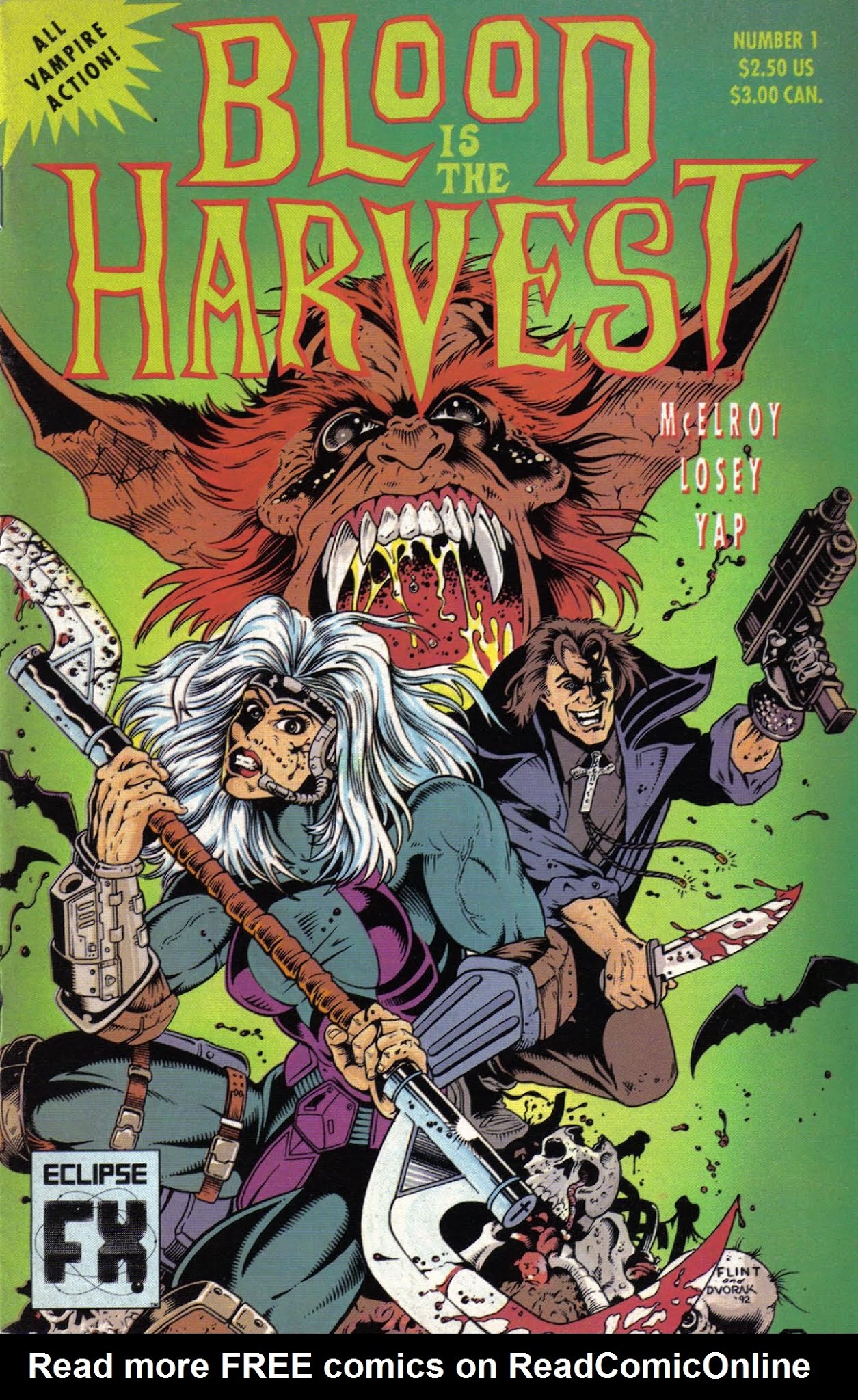 Read online Blood Is The Harvest comic -  Issue #1 - 1