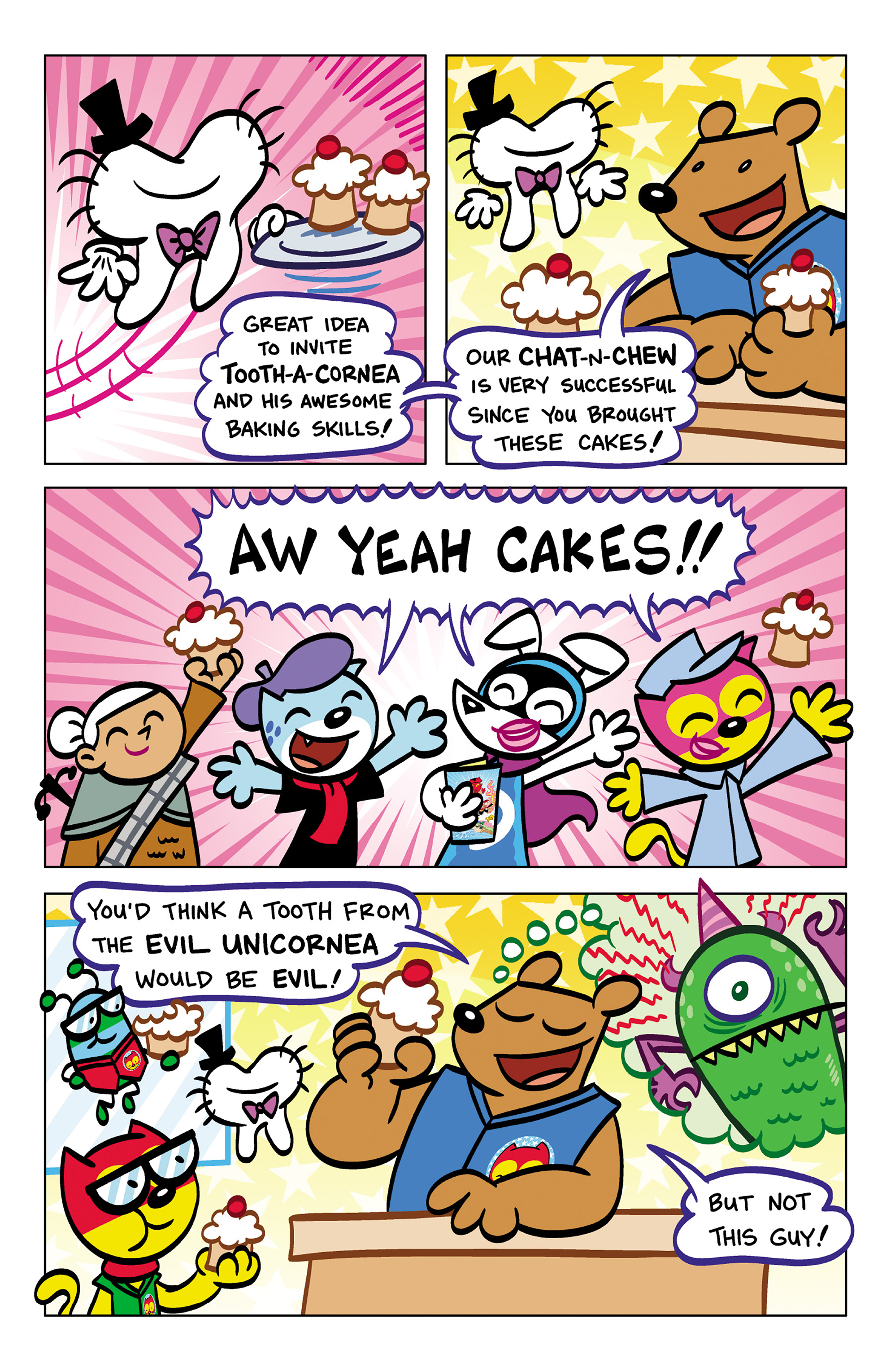 Read online Aw Yeah Comics: Action Cat & Adventure Bug comic -  Issue #3 - 10