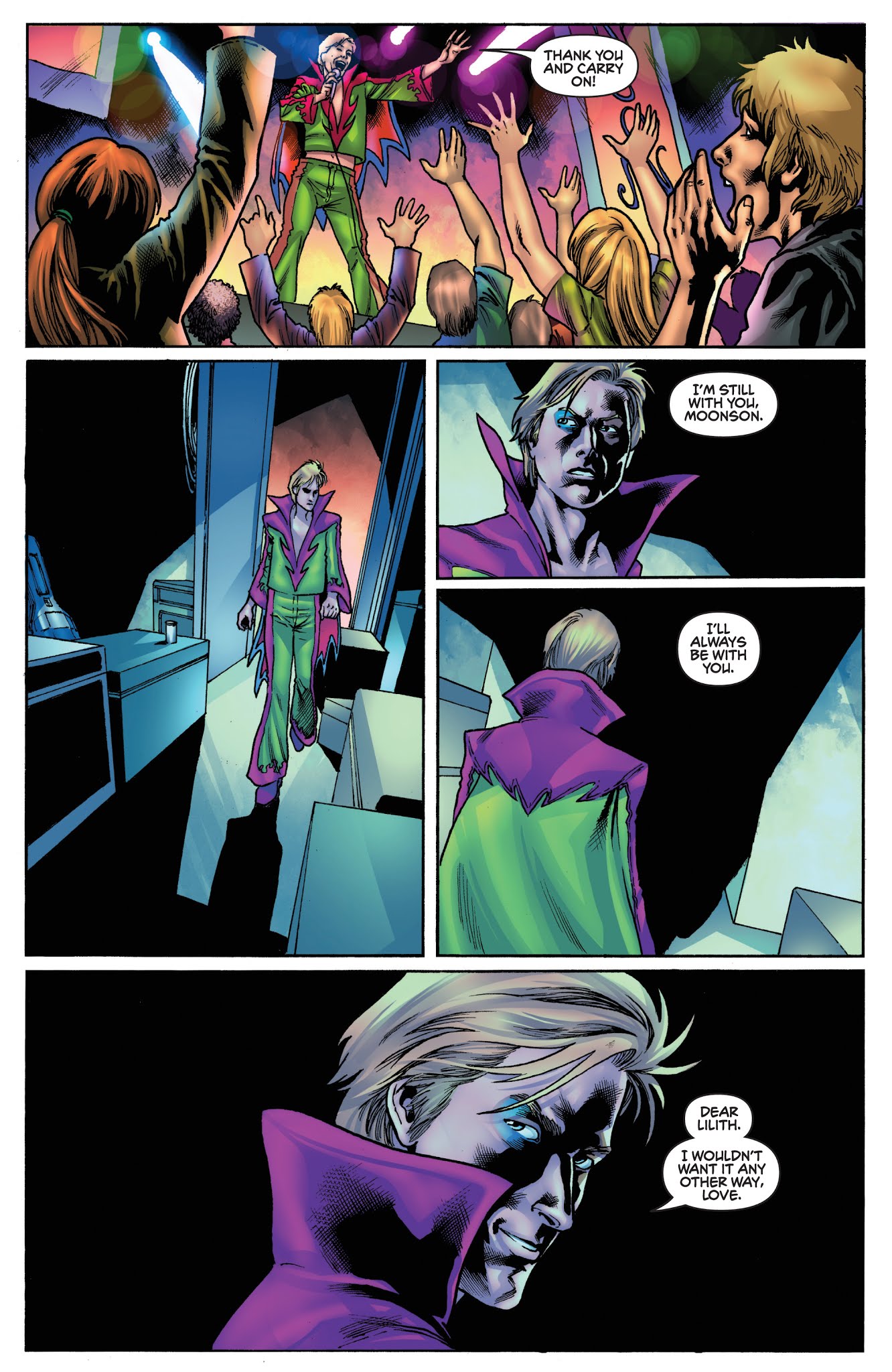 Read online KISS: Blood and Stardust comic -  Issue #3 - 10