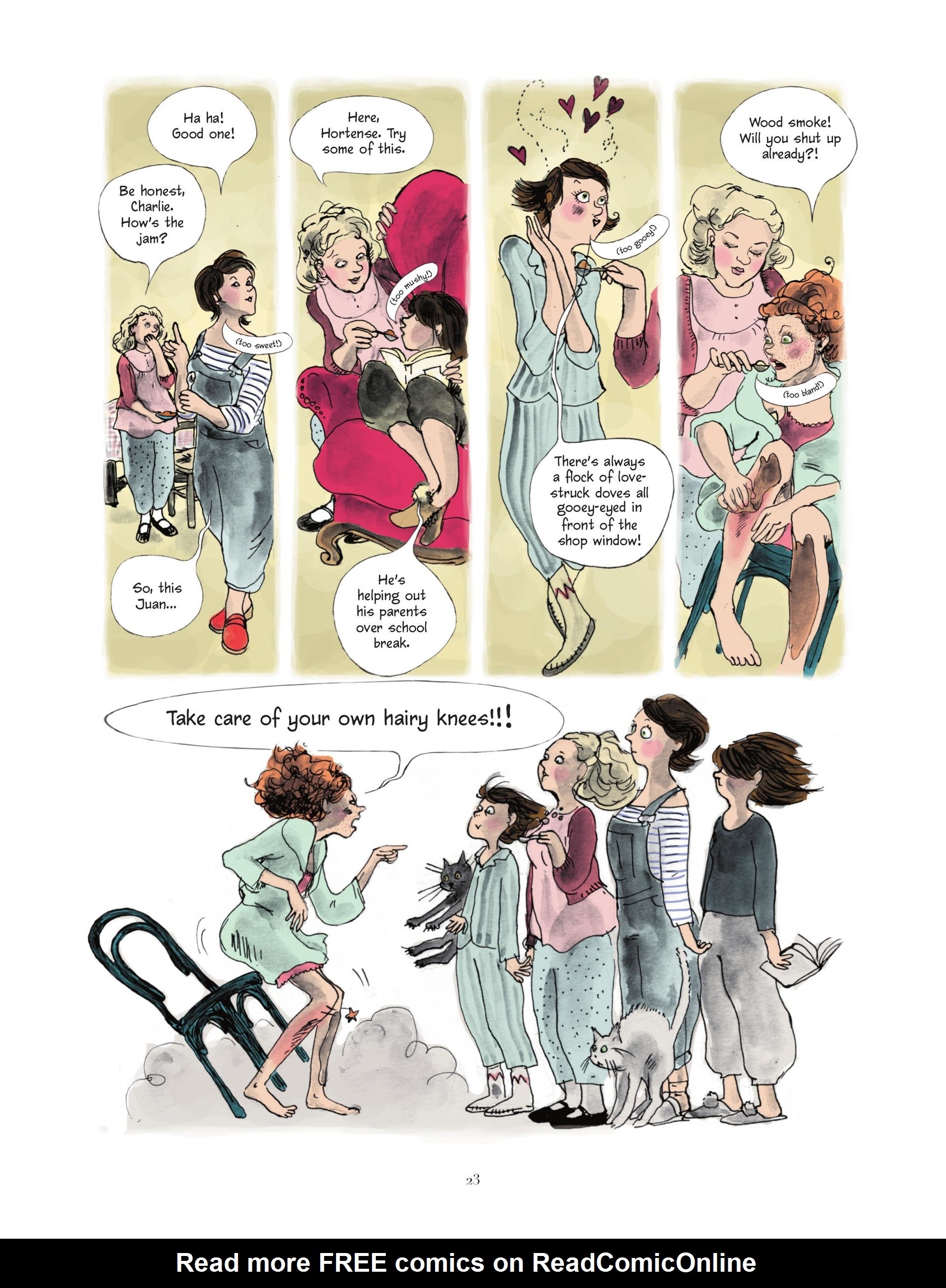 Read online Four Sisters comic -  Issue # TPB 1 (Part 1) - 25