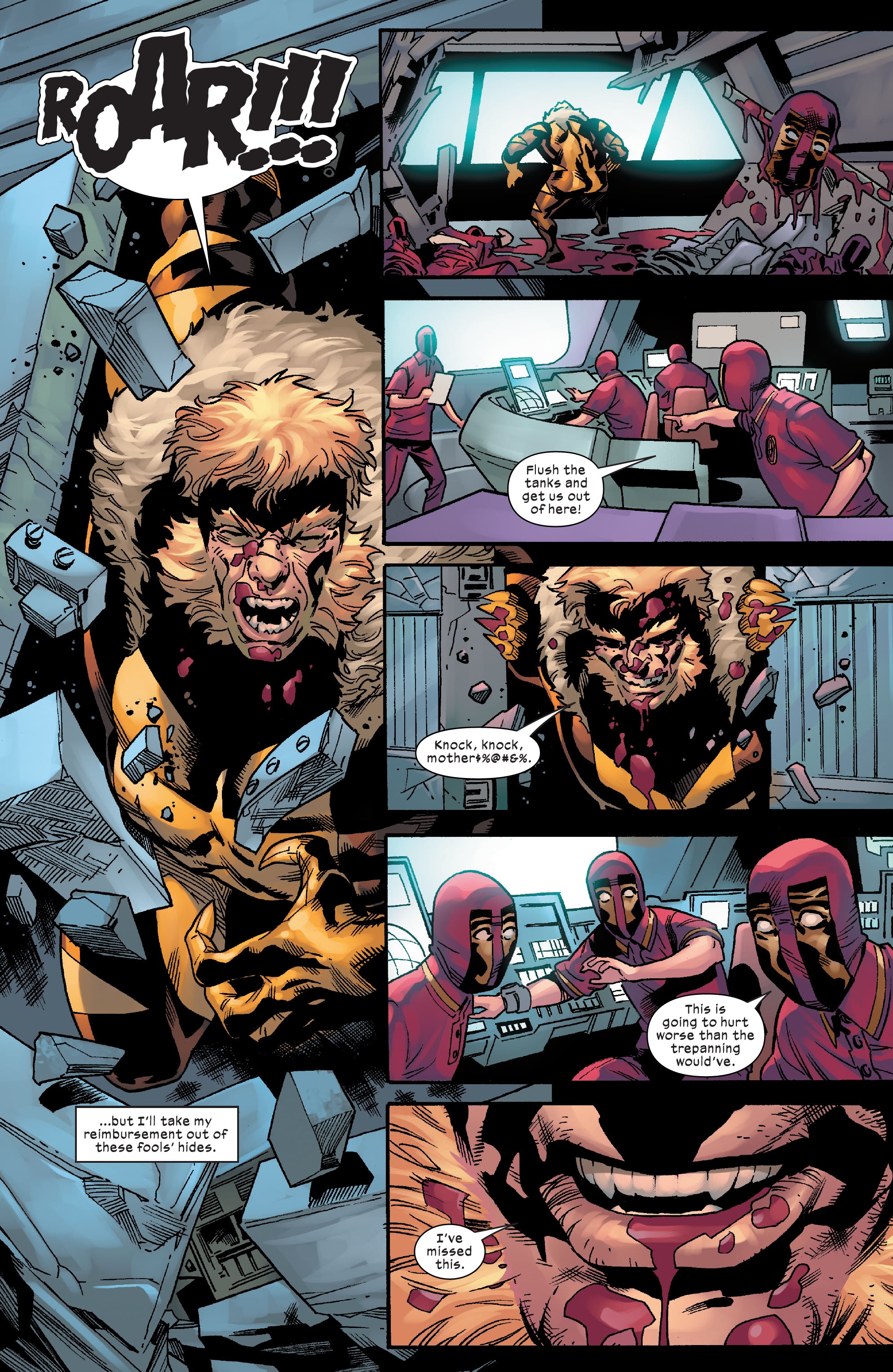 Read online Sabretooth & The Exiles comic -  Issue #1 - 30