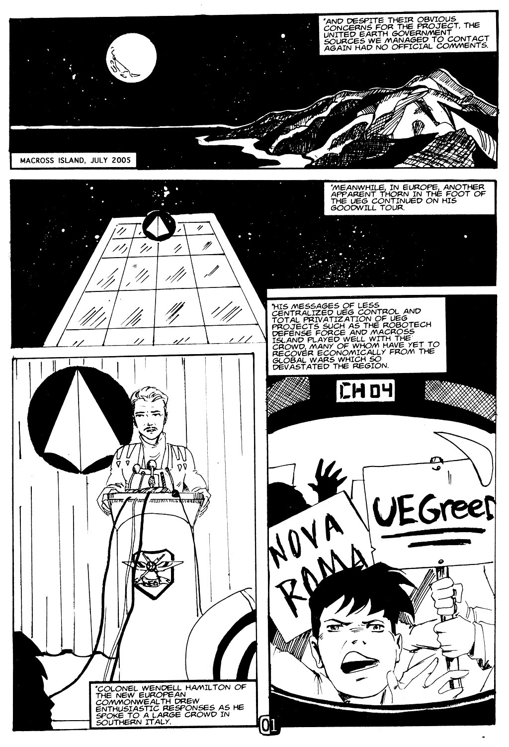 Read online Robotech: Return to Macross comic -  Issue #30 - 3