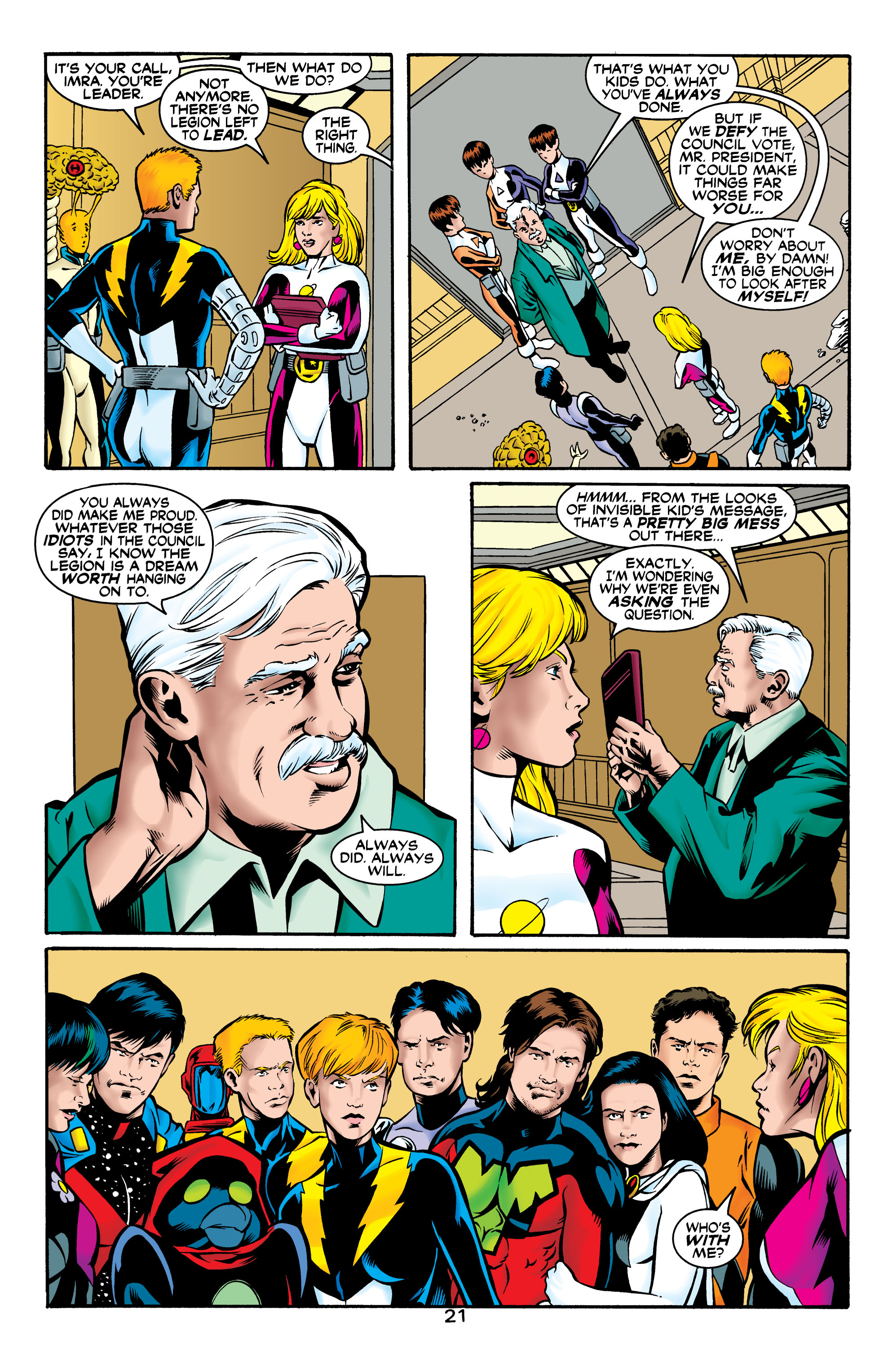 Read online Legionnaires comic -  Issue #81 - 21