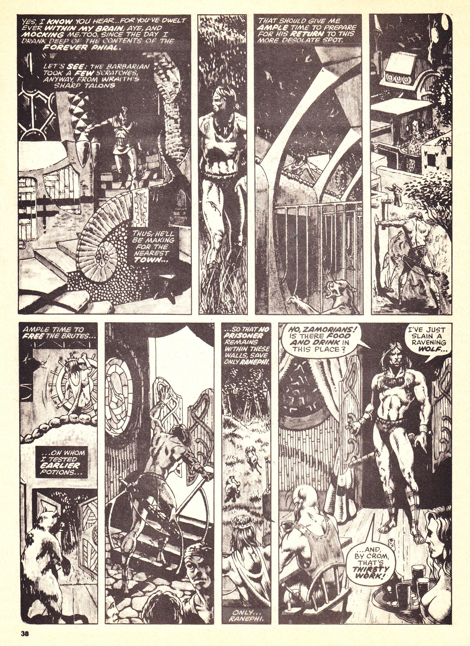 Read online The Savage Sword of Conan (1975) comic -  Issue #8 - 38
