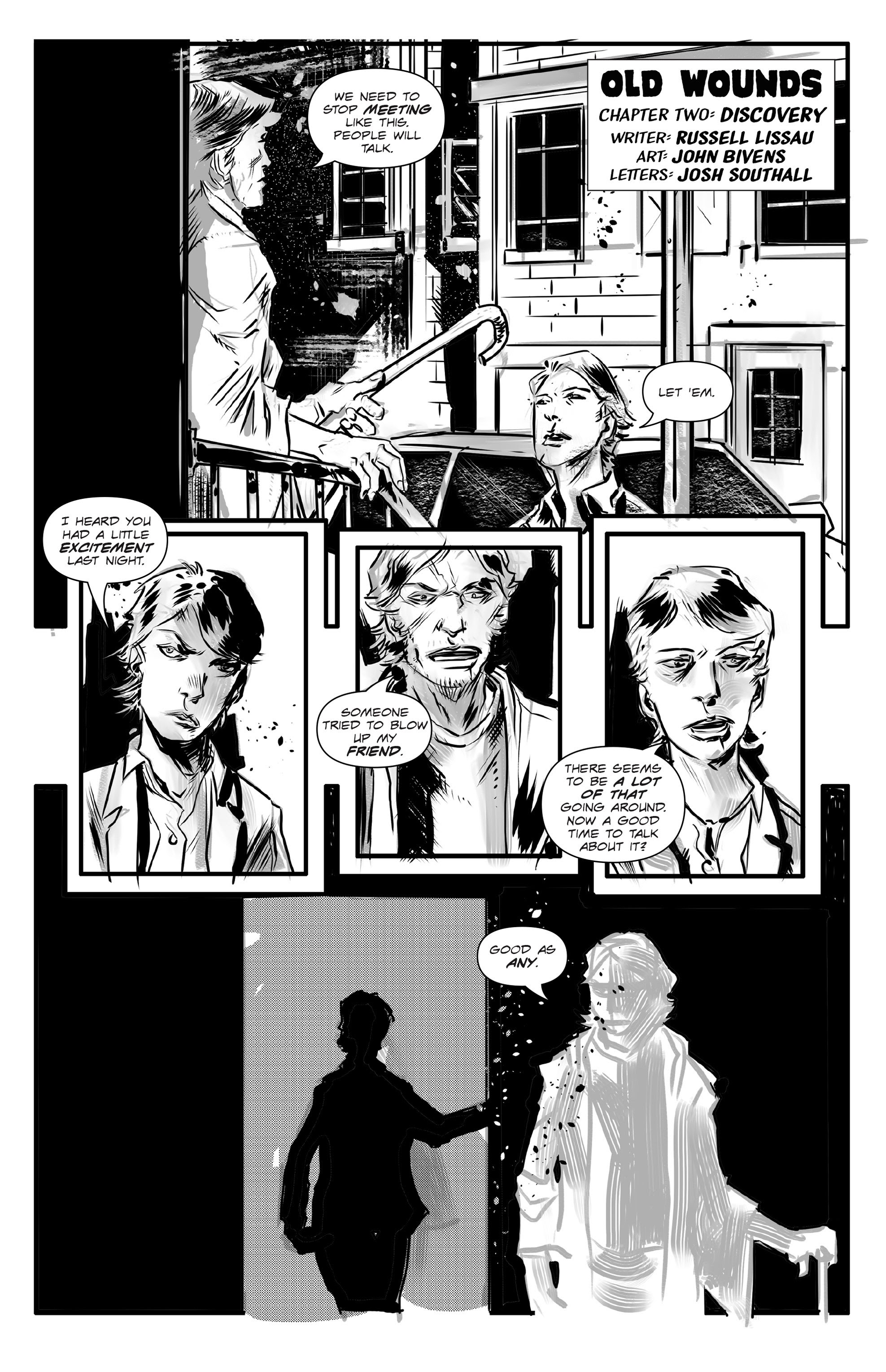 Read online Old Wounds comic -  Issue #2 - 4