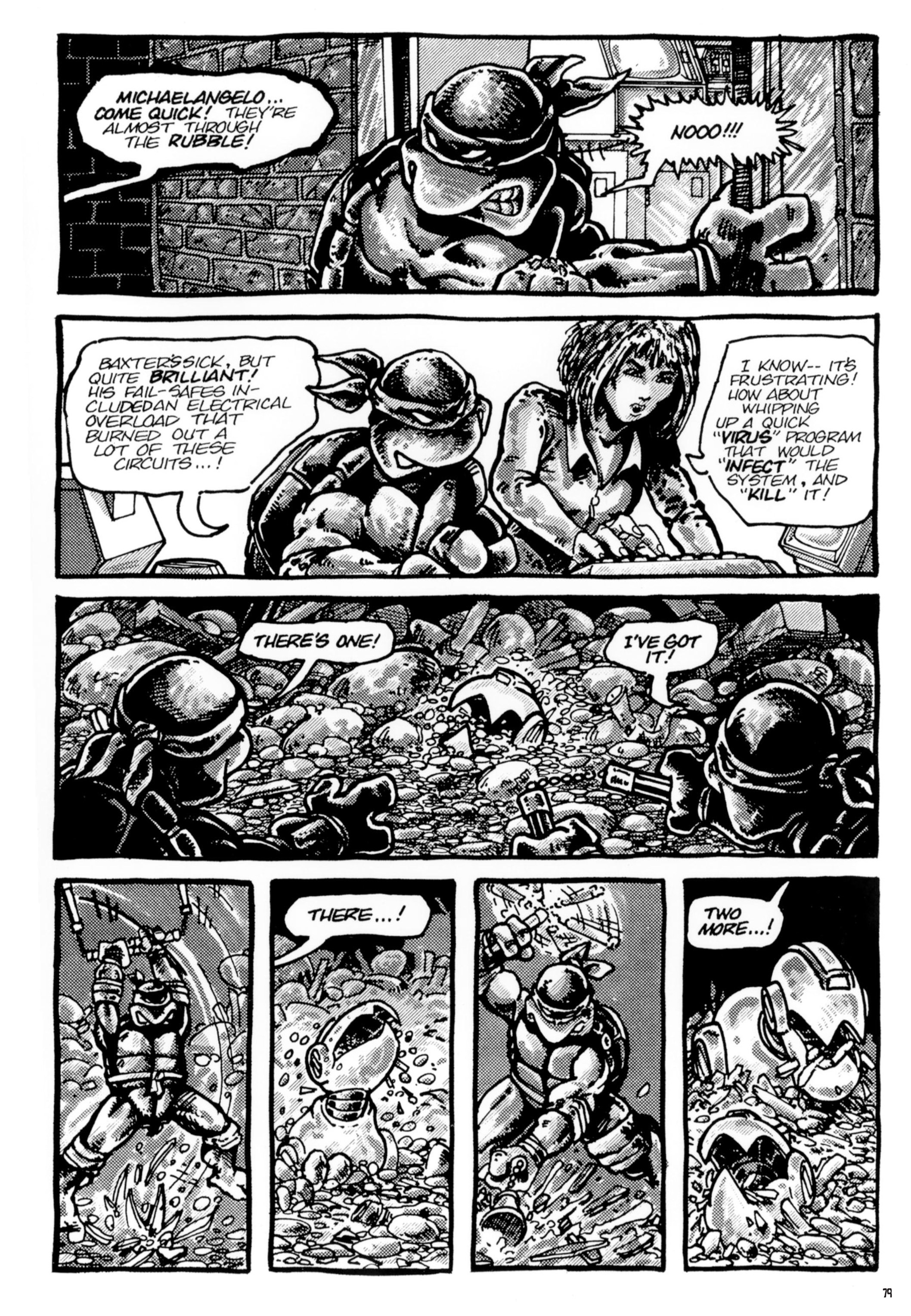 Read online Teenage Mutant Ninja Turtles: The Ultimate Collection comic -  Issue # TPB 1 (Part 1) - 77