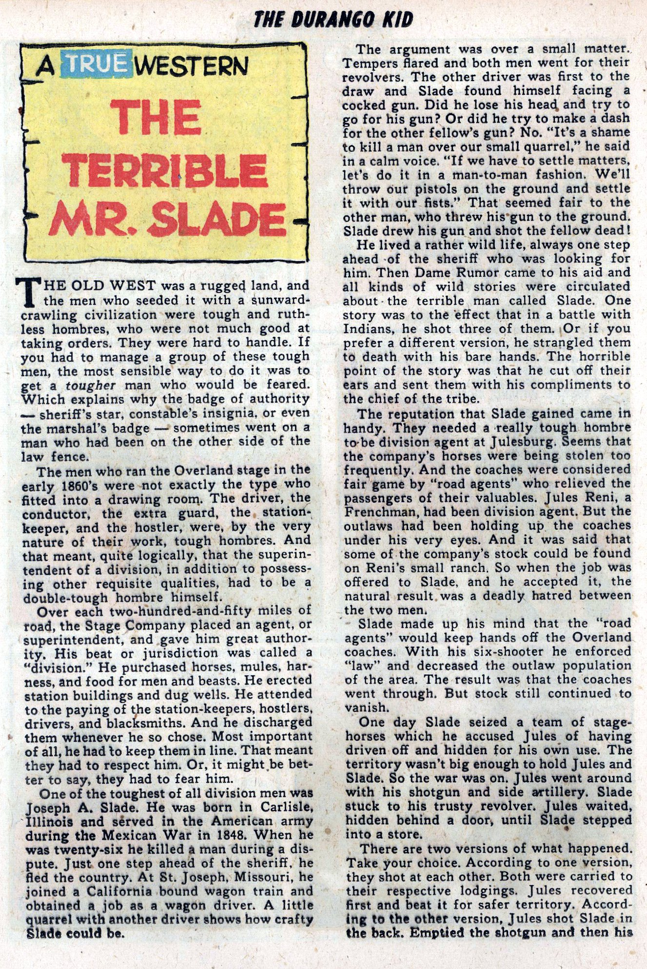 Read online Charles Starrett as The Durango Kid comic -  Issue #11 - 24