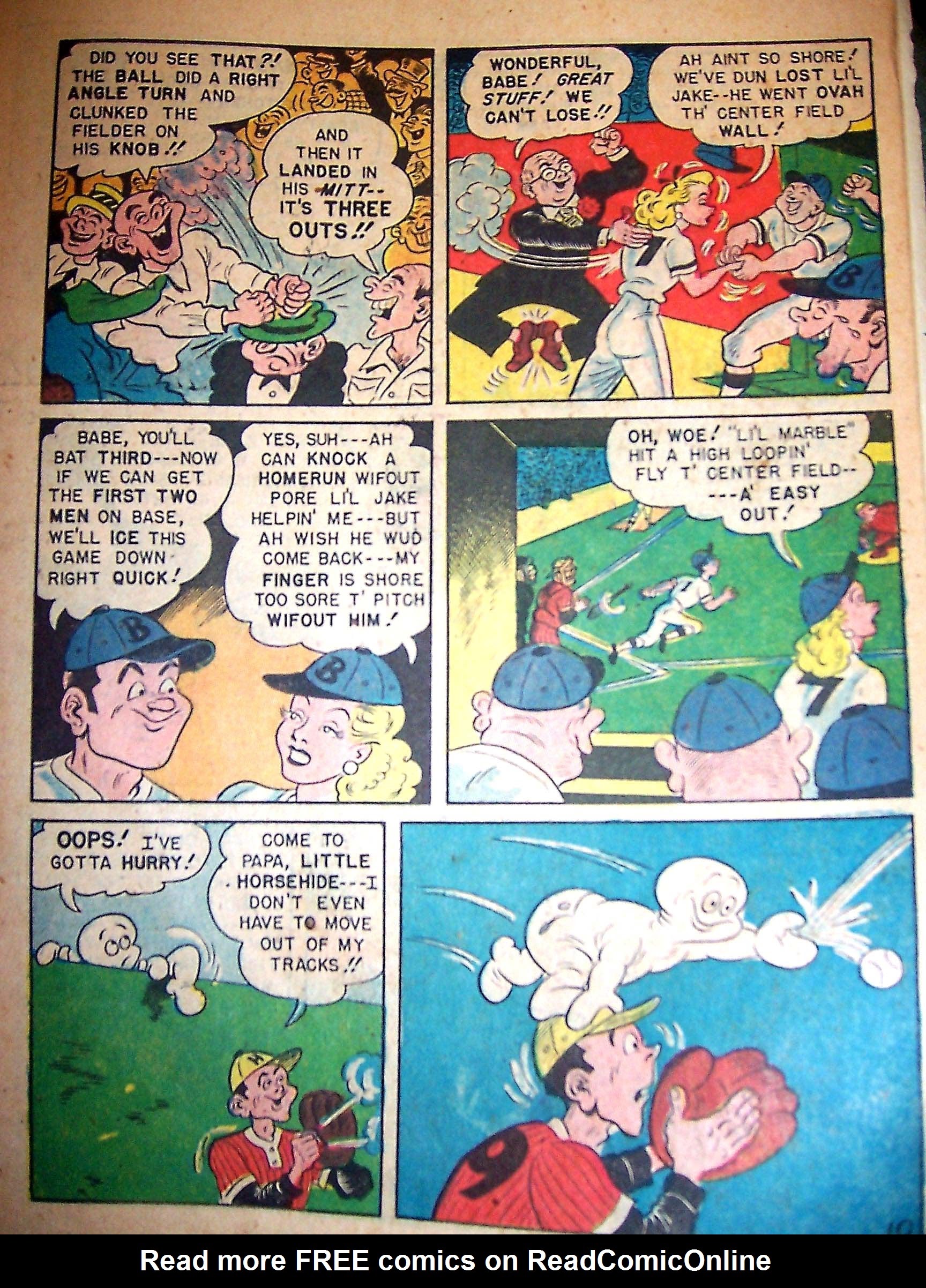 Read online Babe (1948) comic -  Issue #9 - 21