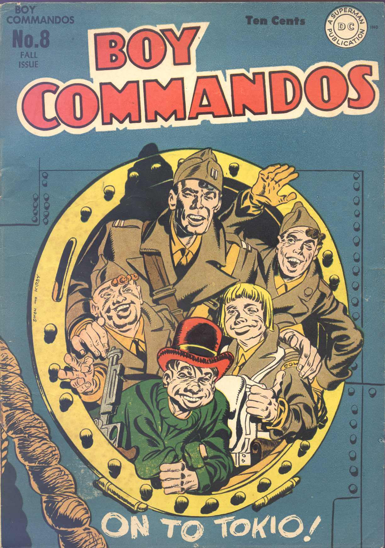 Read online Boy Commandos comic -  Issue #8 - 1