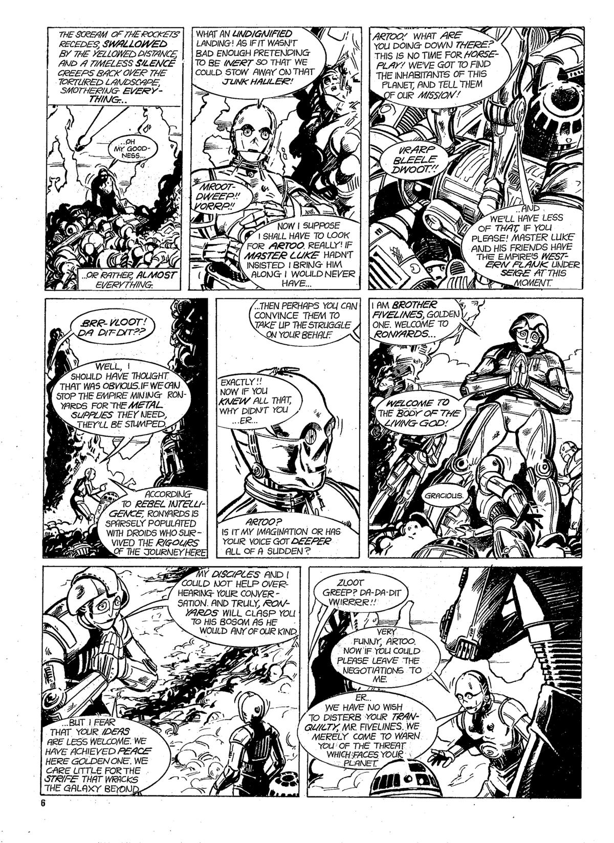 Read online Star Wars: The Empire Strikes Back comic -  Issue #155 - 6