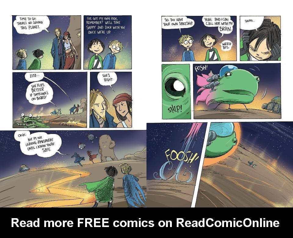 Read online The Return of Zita the Spacegirl comic -  Issue # TPB - 99