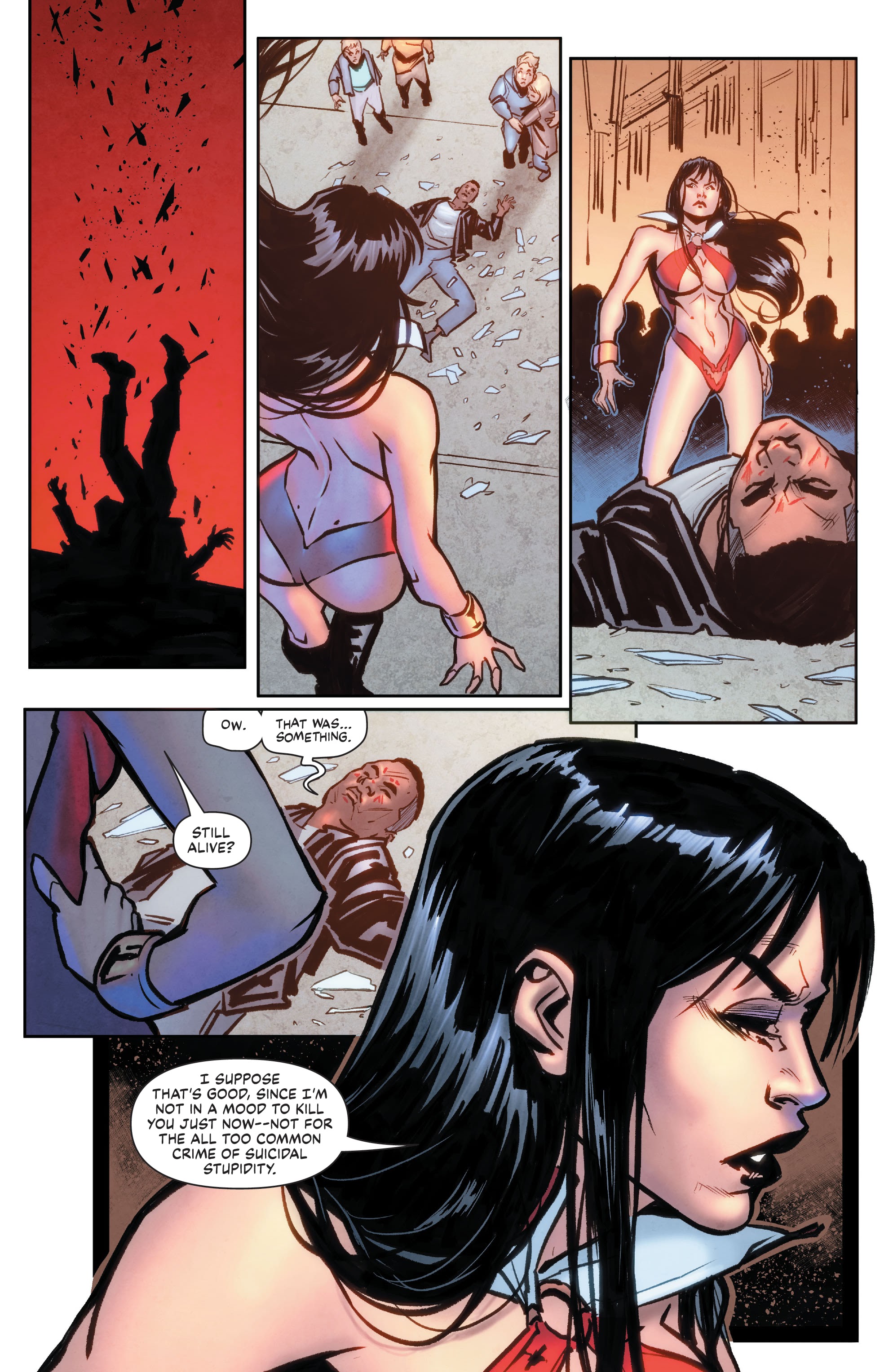 Read online Vampirella: Trial of the Soul One-Shot comic -  Issue # Full - 9