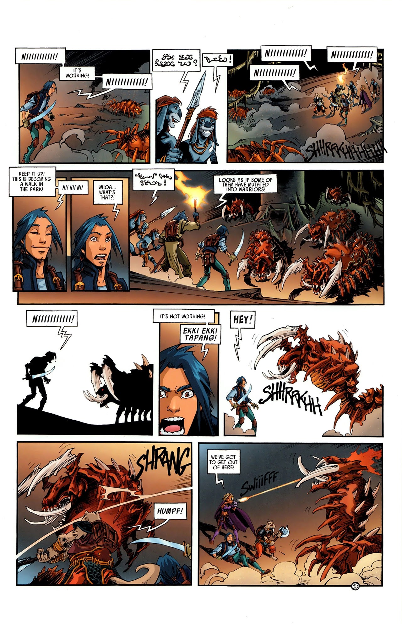 Read online Ythaq: The Forsaken World comic -  Issue #3 - 39