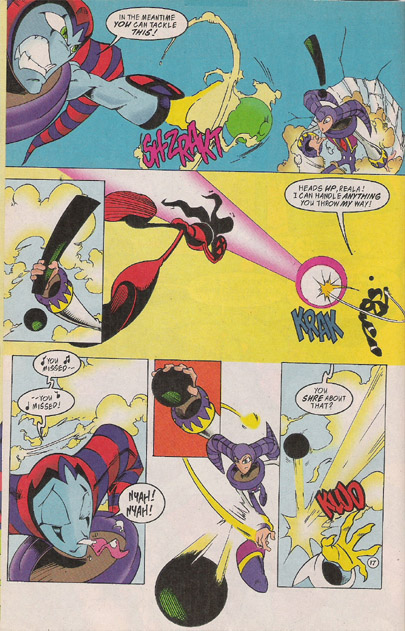 Read online NiGHTS into Dreams... comic -  Issue #6 - 19