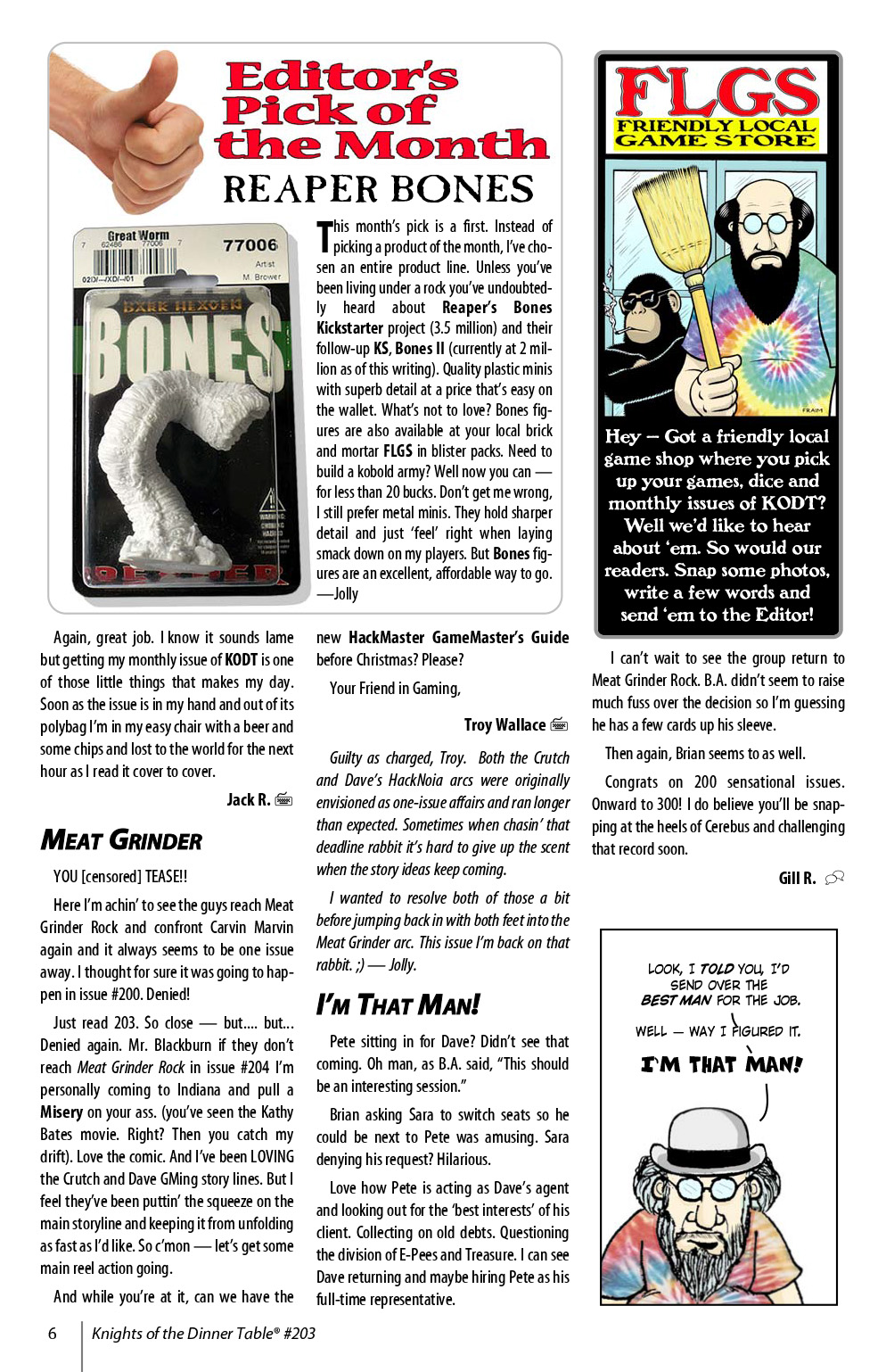 Read online Knights of the Dinner Table comic -  Issue #204 - 8