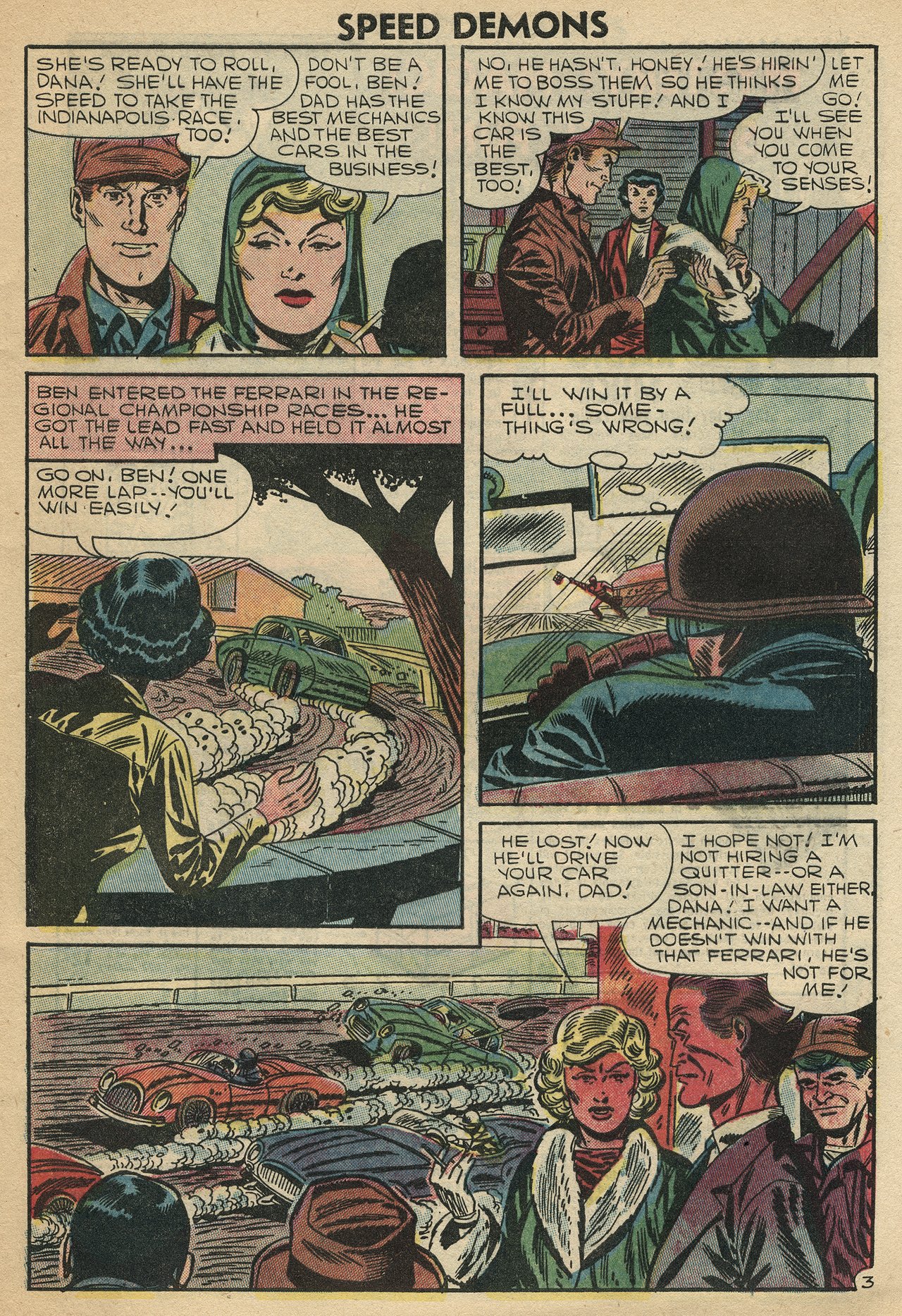 Read online Speed Demons comic -  Issue #5 - 5