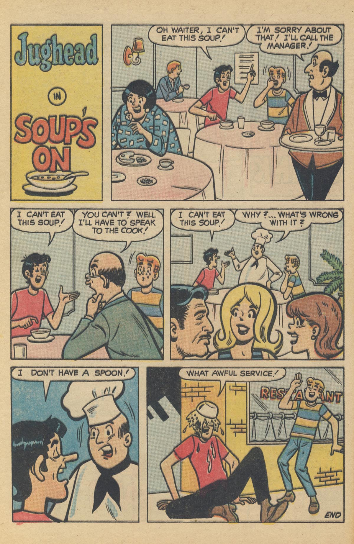 Read online Jughead's Jokes comic -  Issue #15 - 62