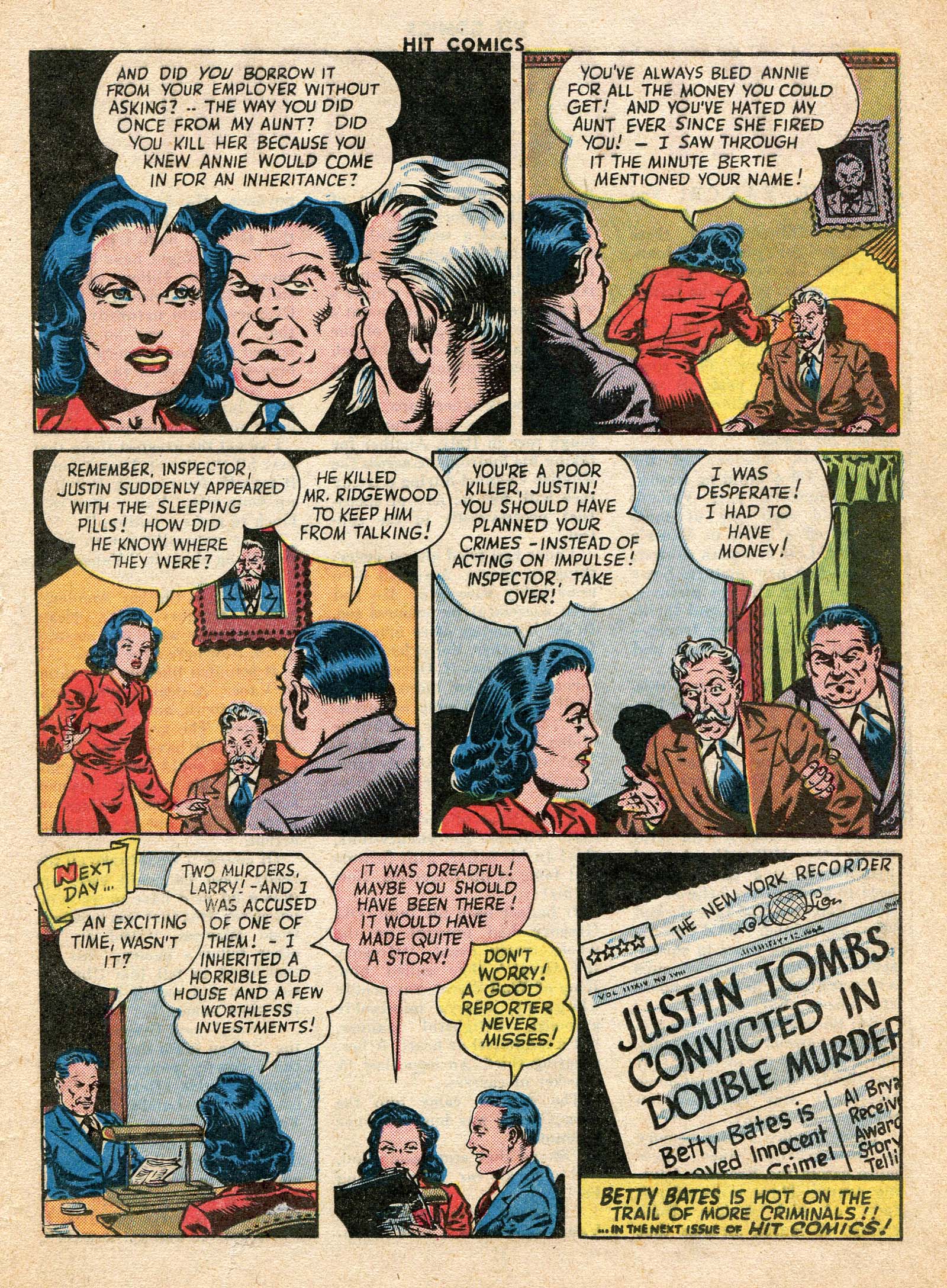 Read online Hit Comics comic -  Issue #32 - 36