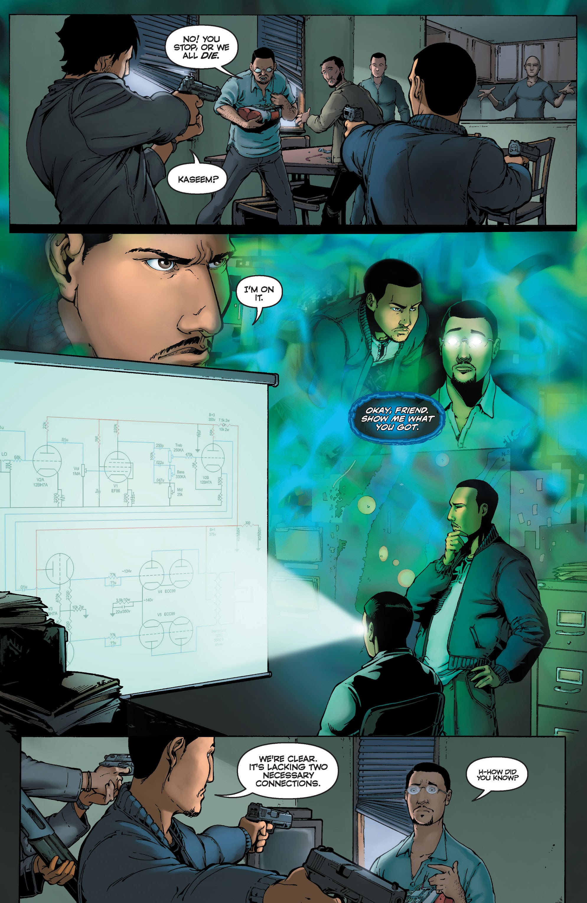 Read online Mindfield comic -  Issue #1 - 8